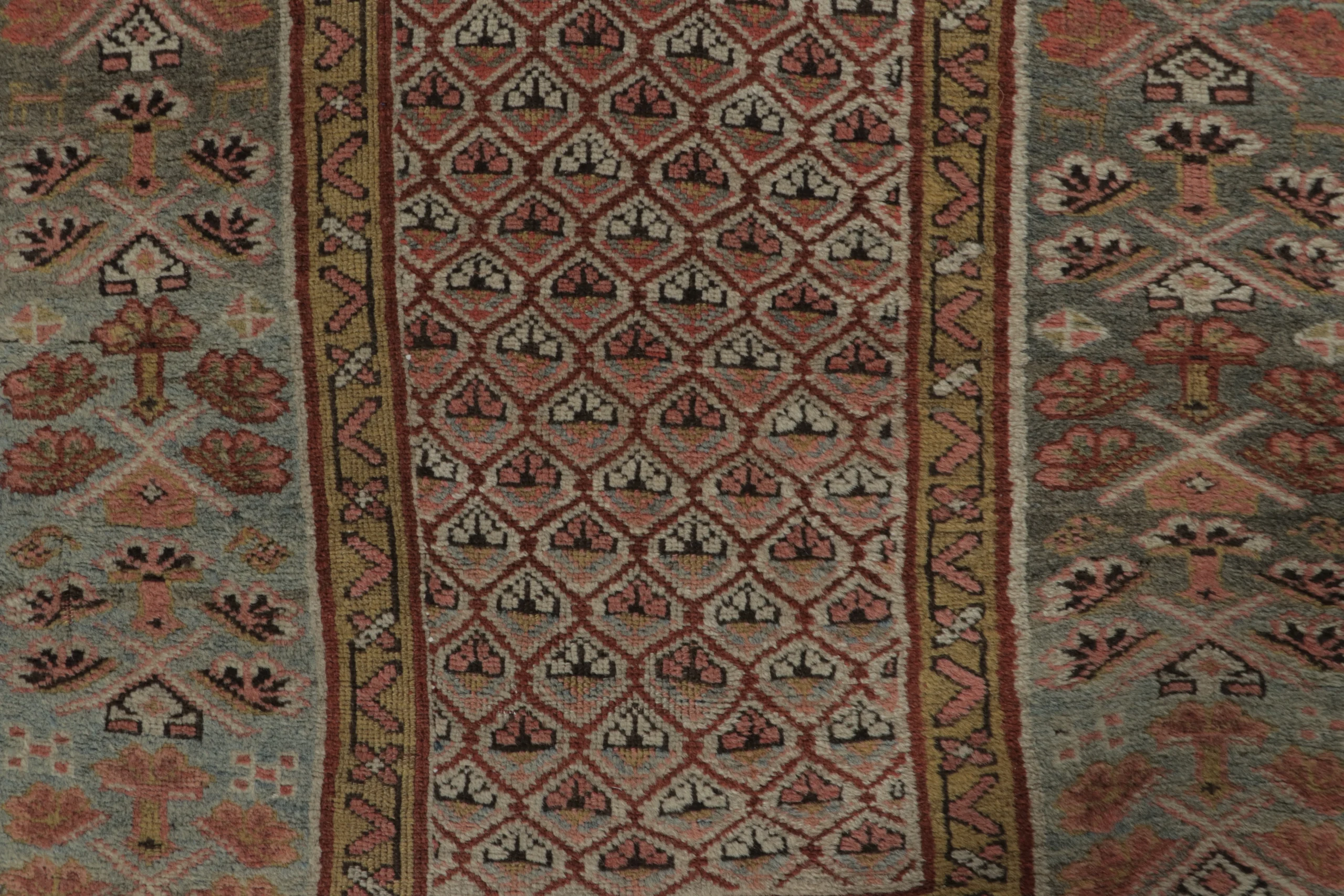 Antique Persian Geometric Runner