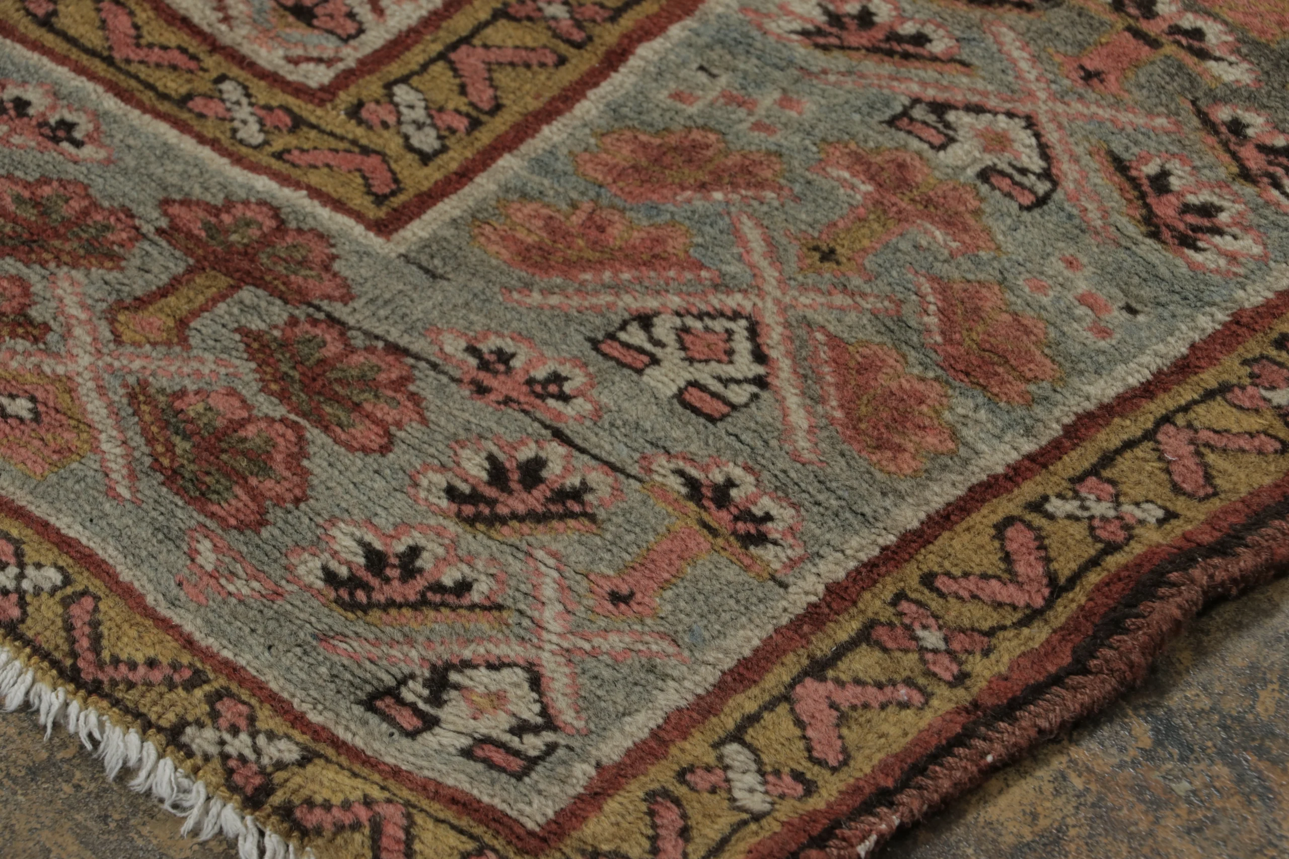 Antique Persian Geometric Runner