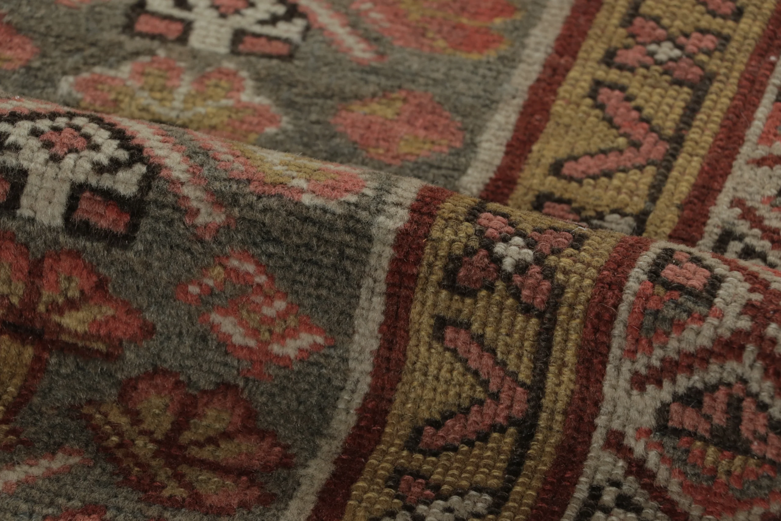 Antique Persian Geometric Runner