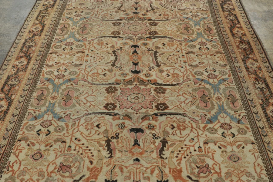 Antique Persian Mahal Rug