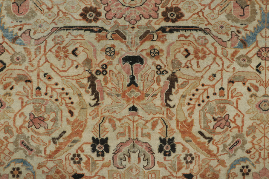 Antique Persian Mahal Rug