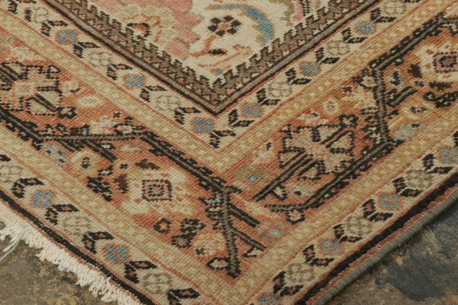 Antique Persian Mahal Rug