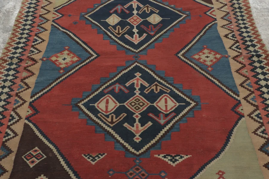 Antique Qashqai Rug