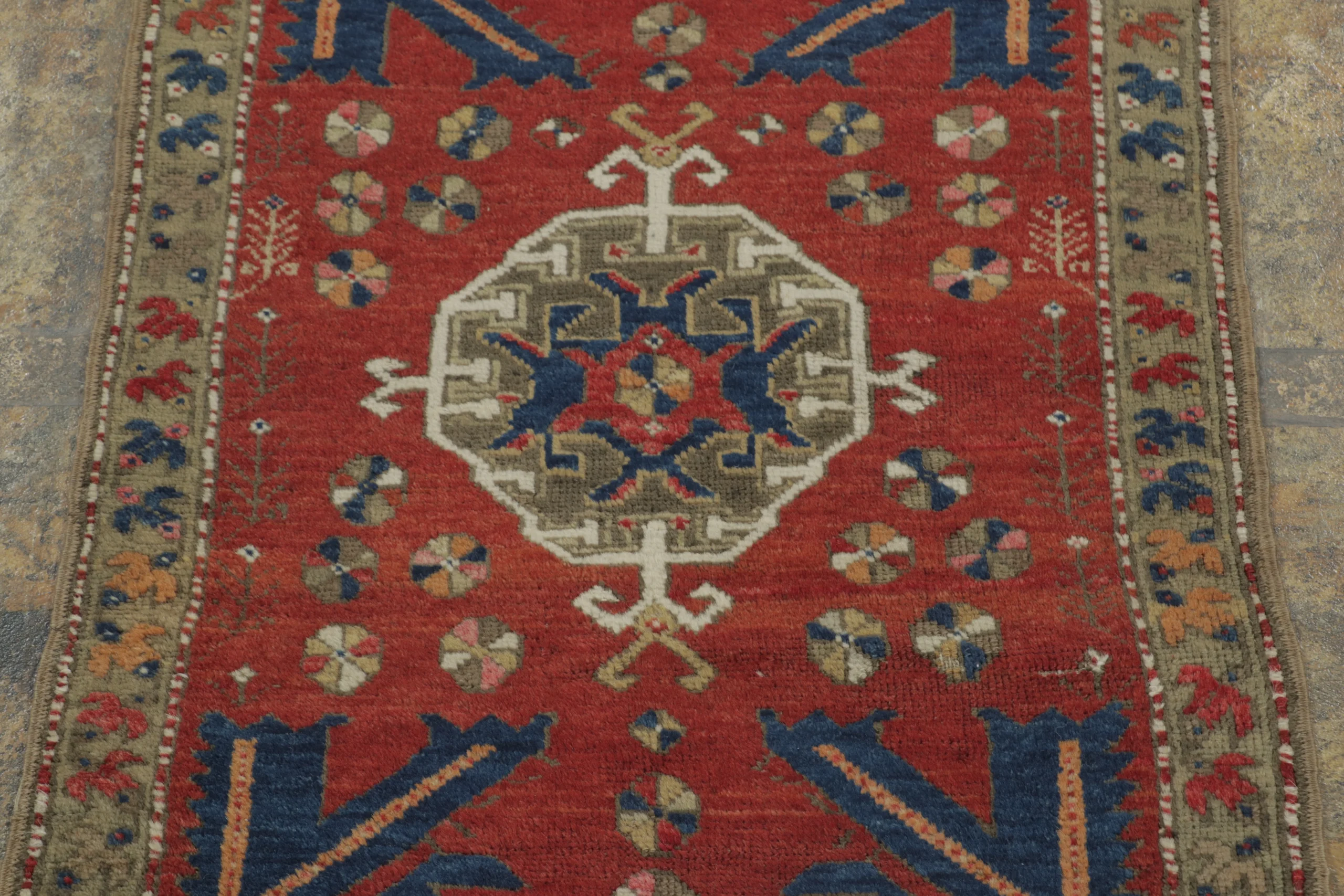 Antique Turkish Yastik Rug