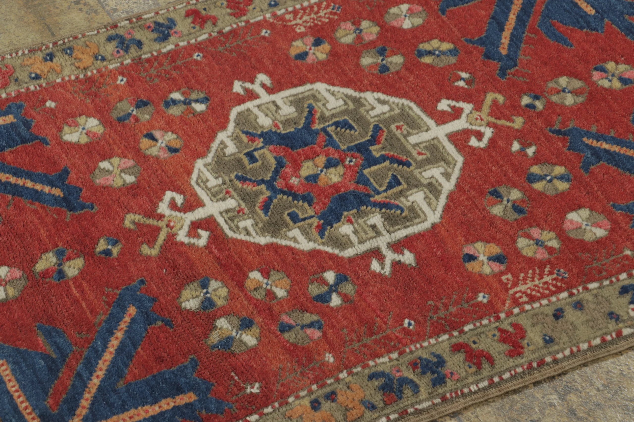Antique Turkish Yastik Rug