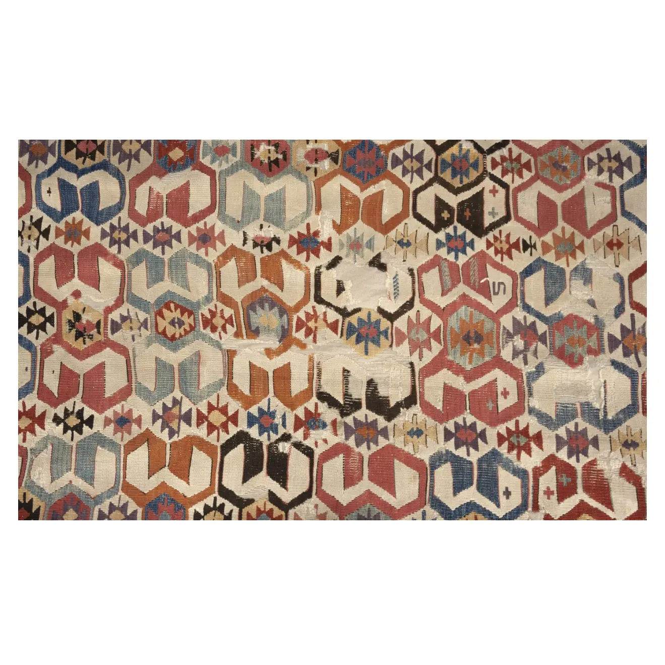 Antique Turkish Kilim Runner