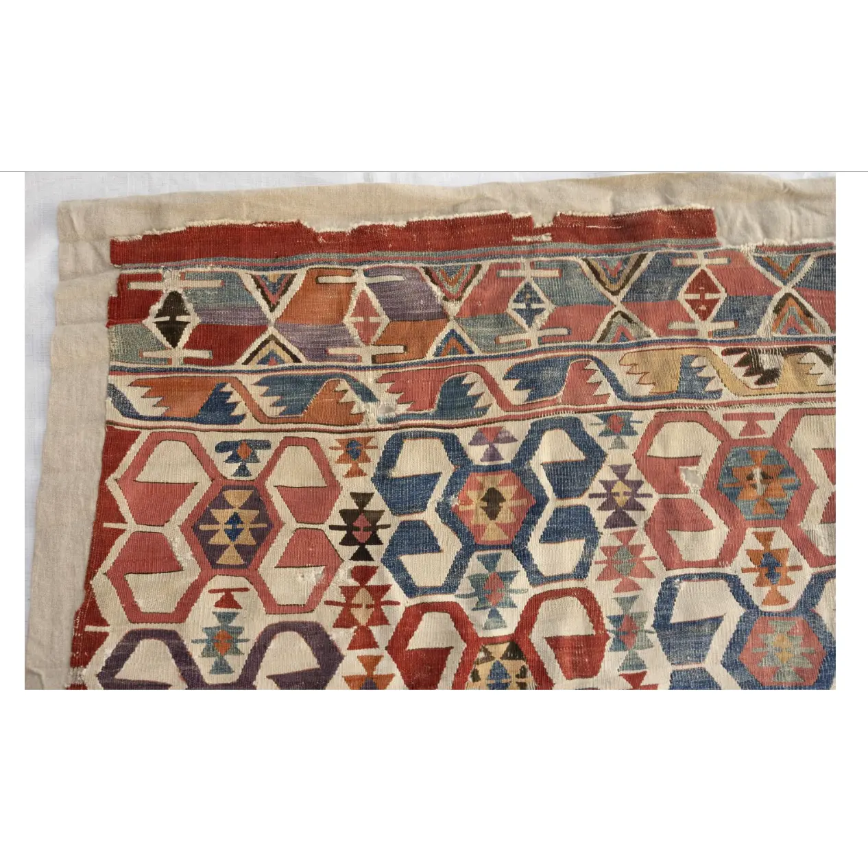 Antique Turkish Kilim Runner