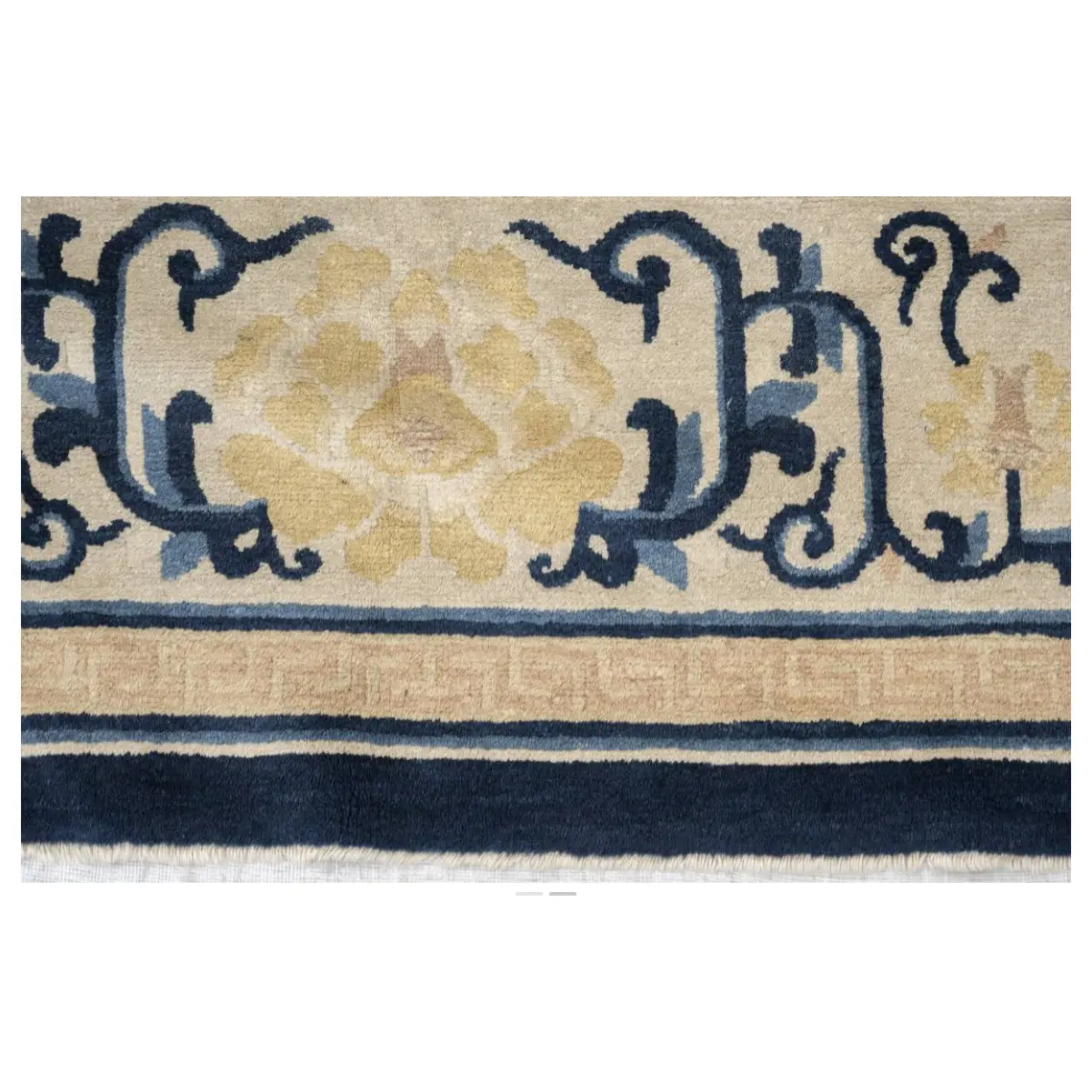 Antique Chinese Dragon Rug