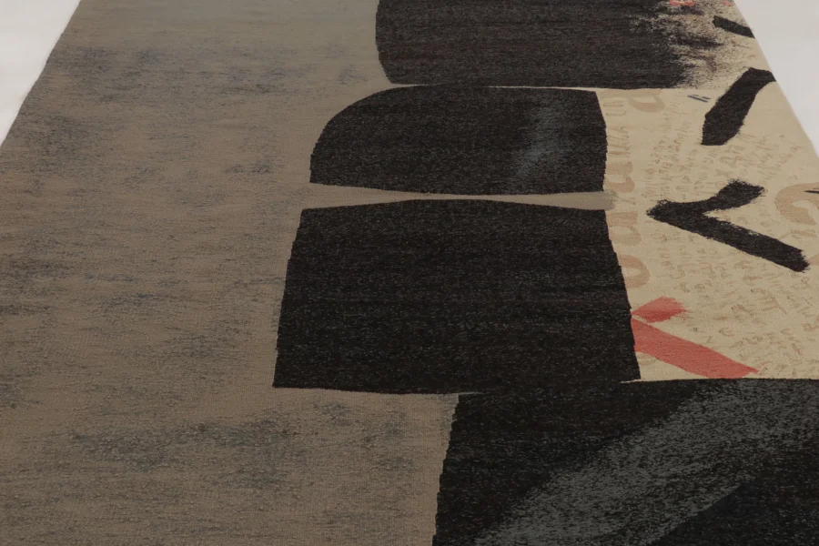 Vintage Slovenian Abstract Janez Bernik Tapestry