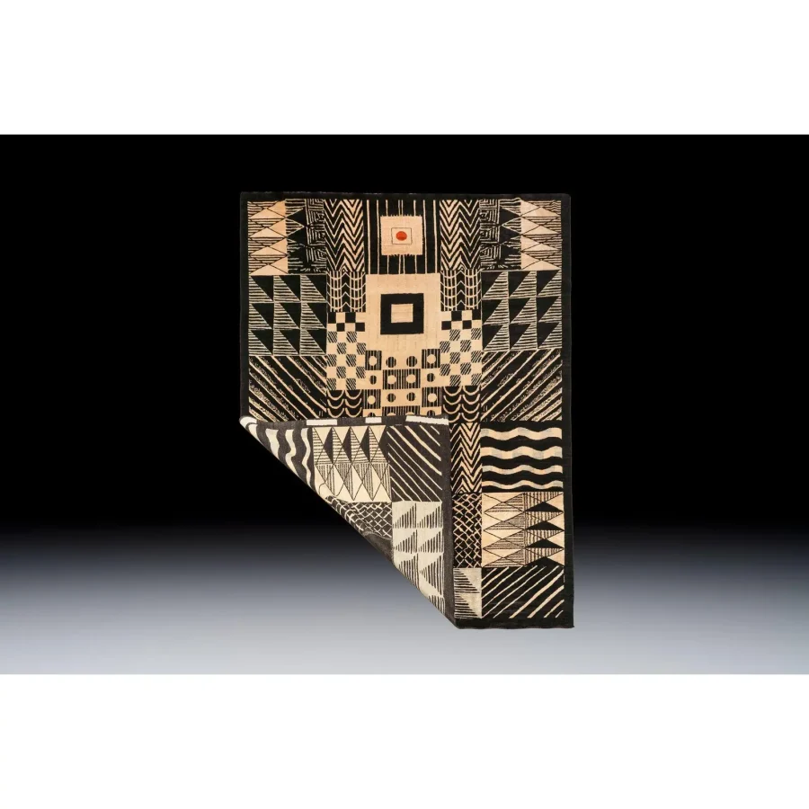 Vintage Bauhaus Oversized Vintage Rug