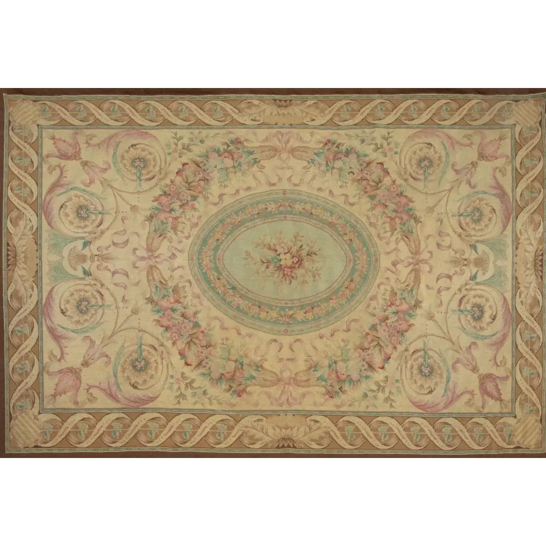Antique Aubusson Rug