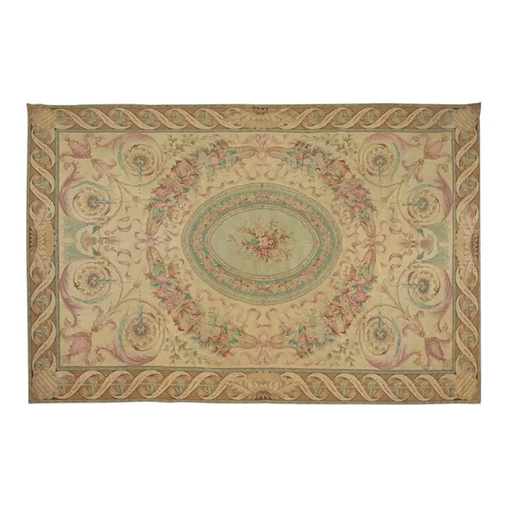 Antique Aubusson Rug