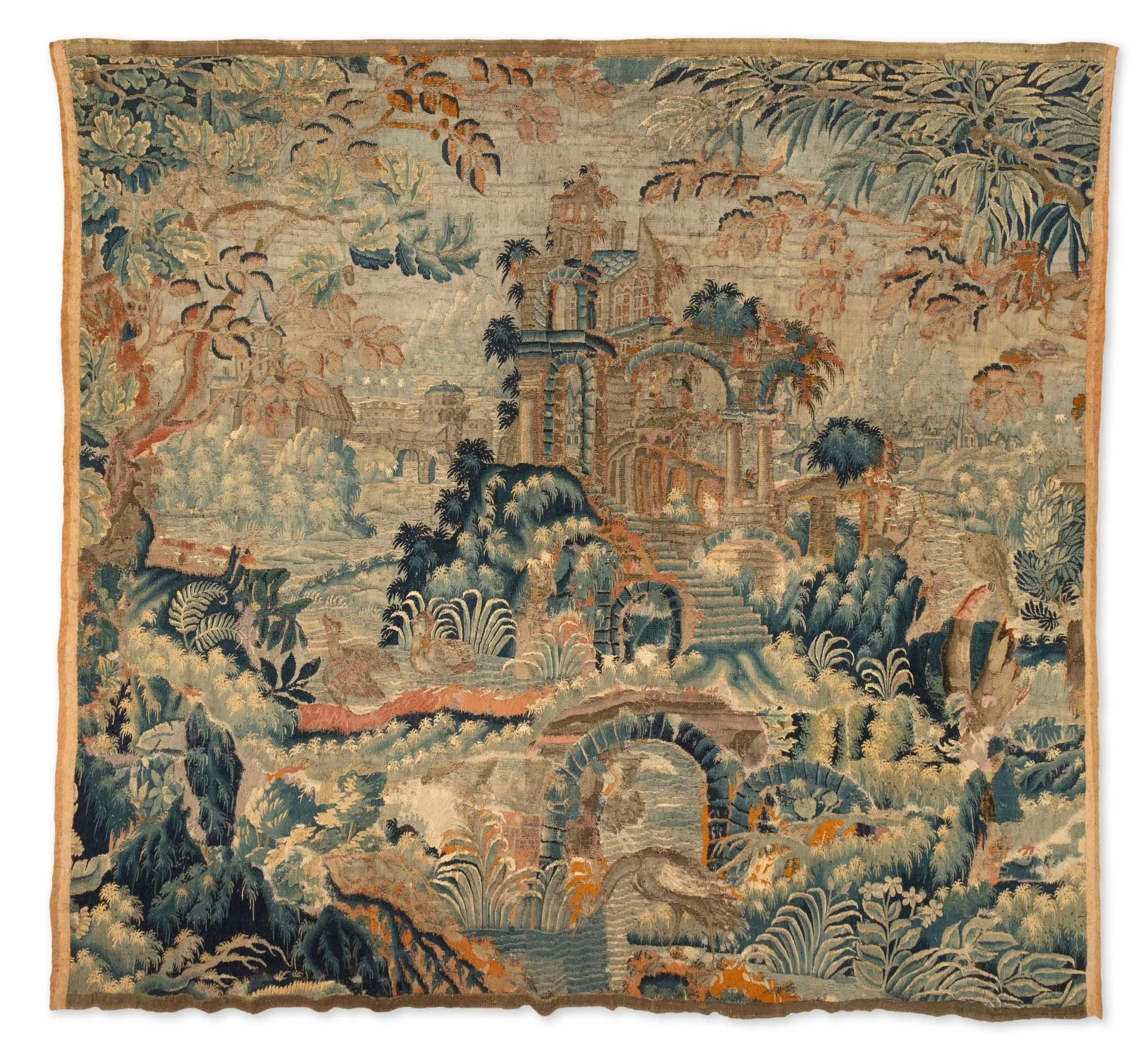 Antique Aubusson Rug