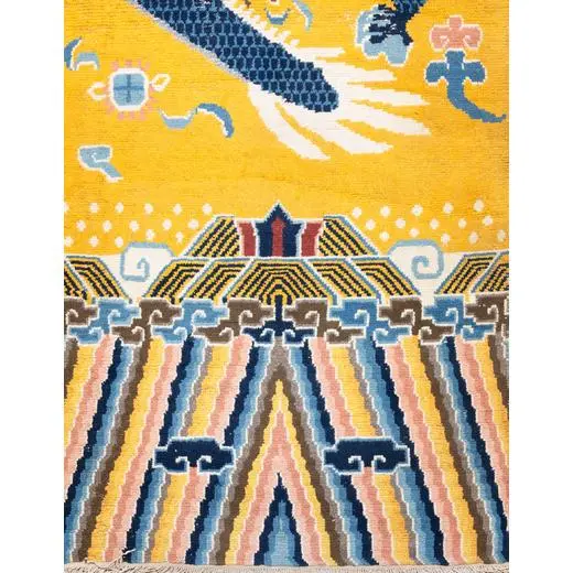 Vintage Chinese Pillar Runner