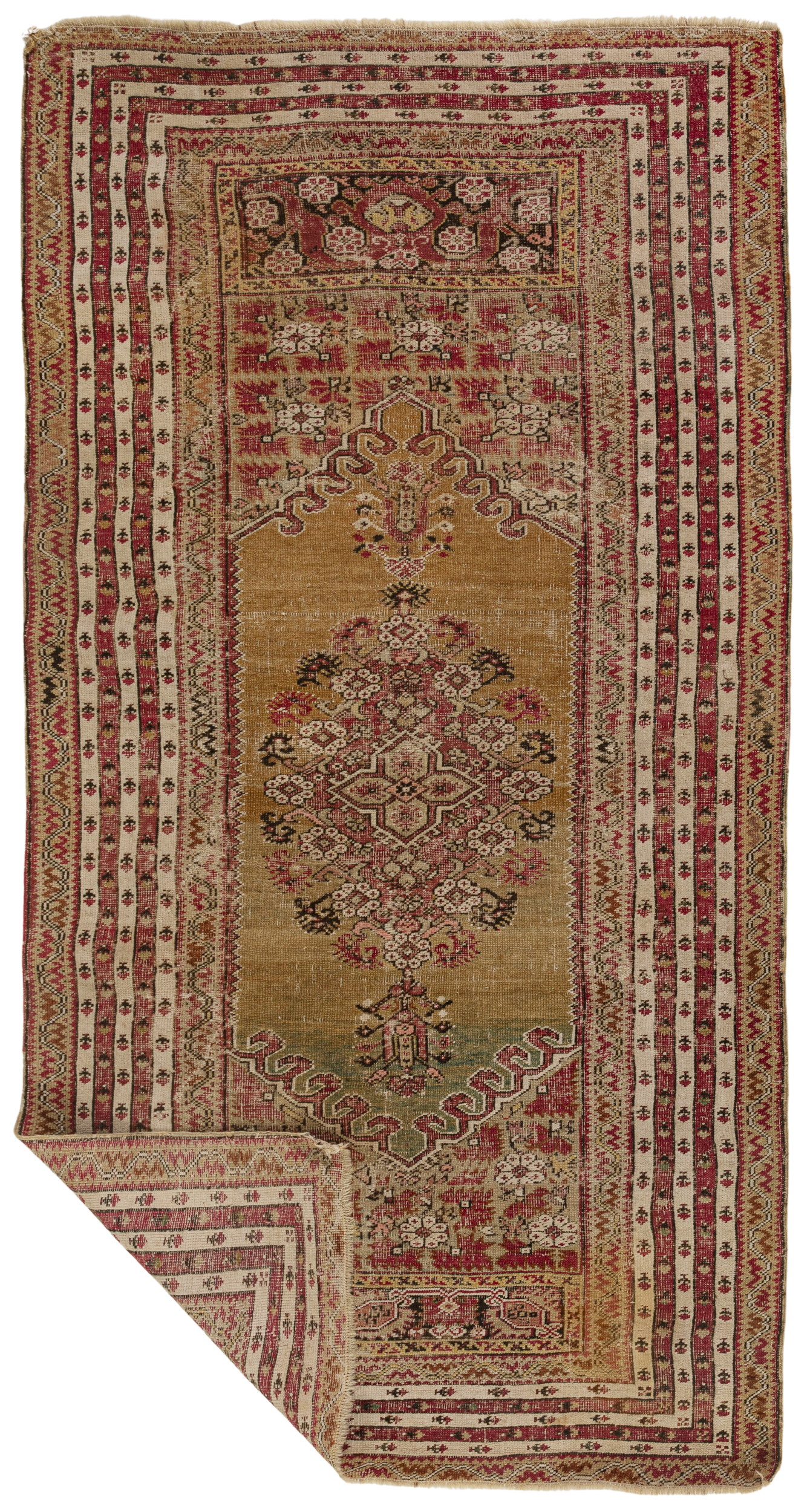 Antique Ghiordes Rug