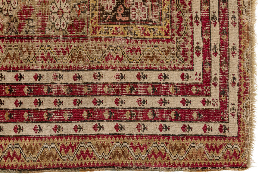 Antique Ghiordes Rug