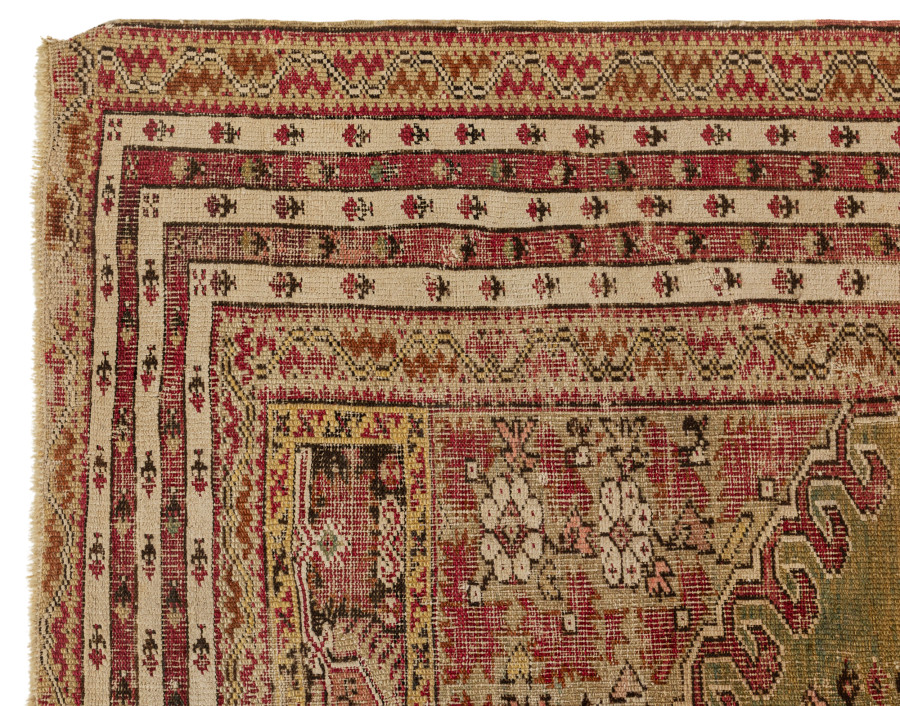 Antique Ghiordes Rug