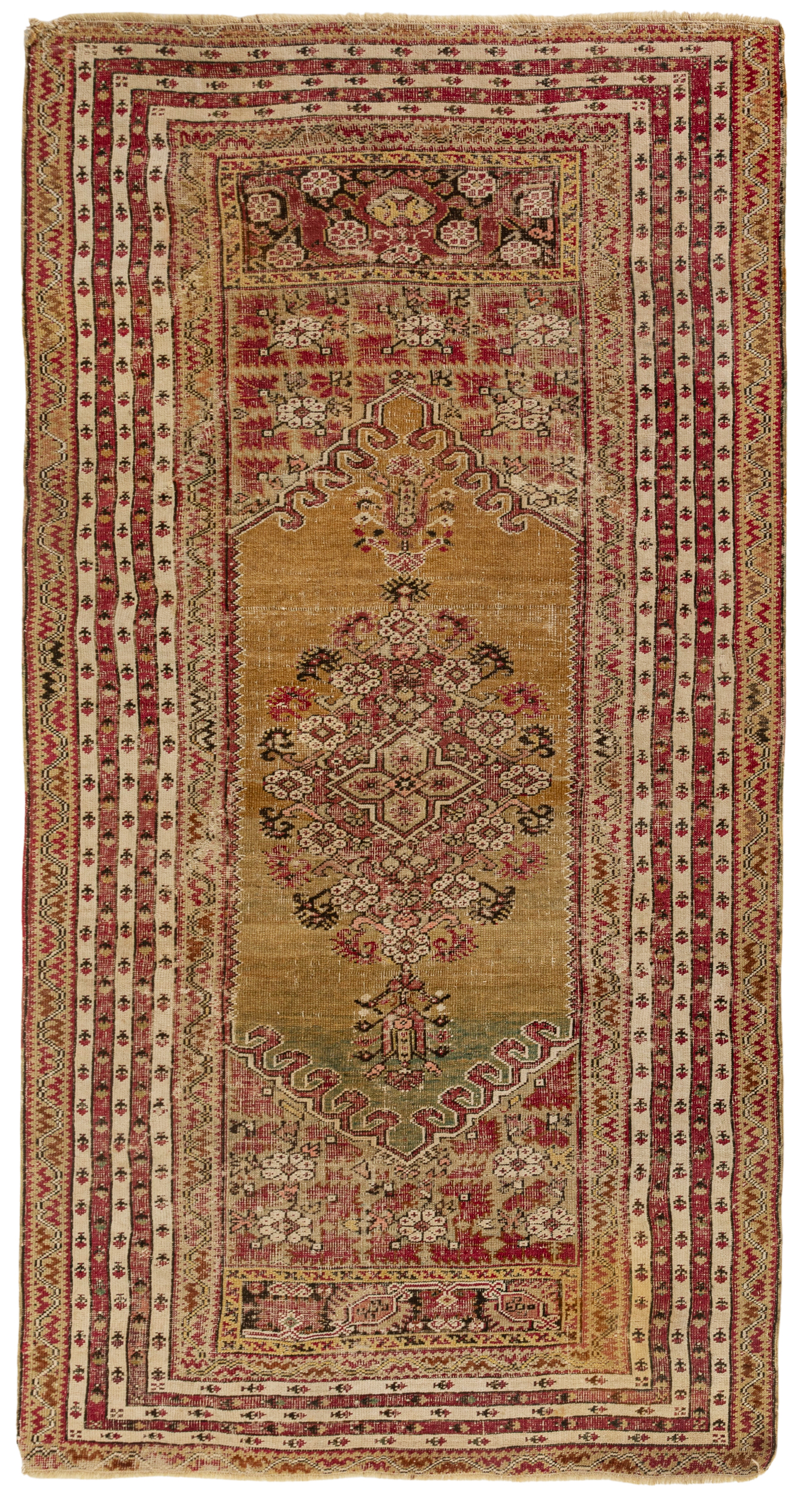 Antique Ghiordes Rug