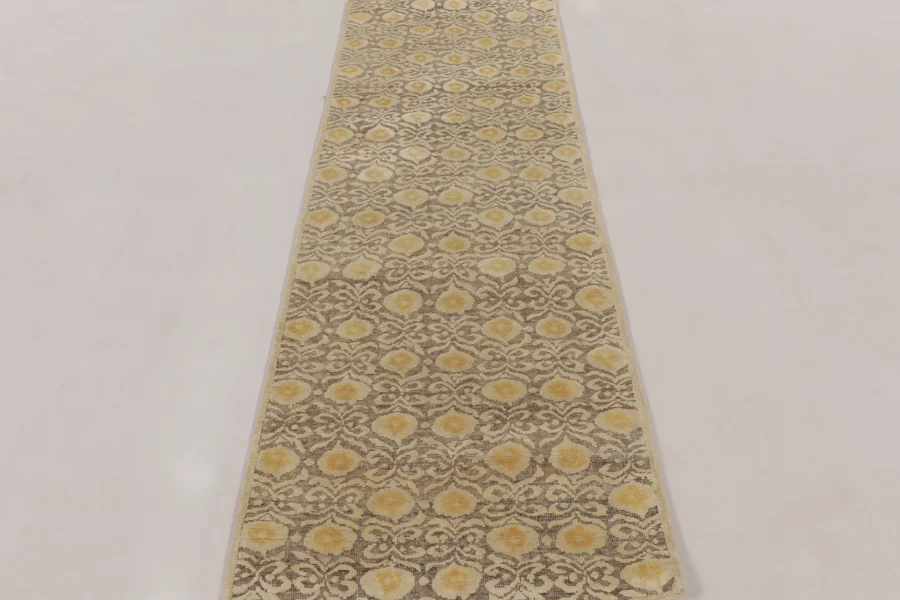 Block Print Geometric Runner