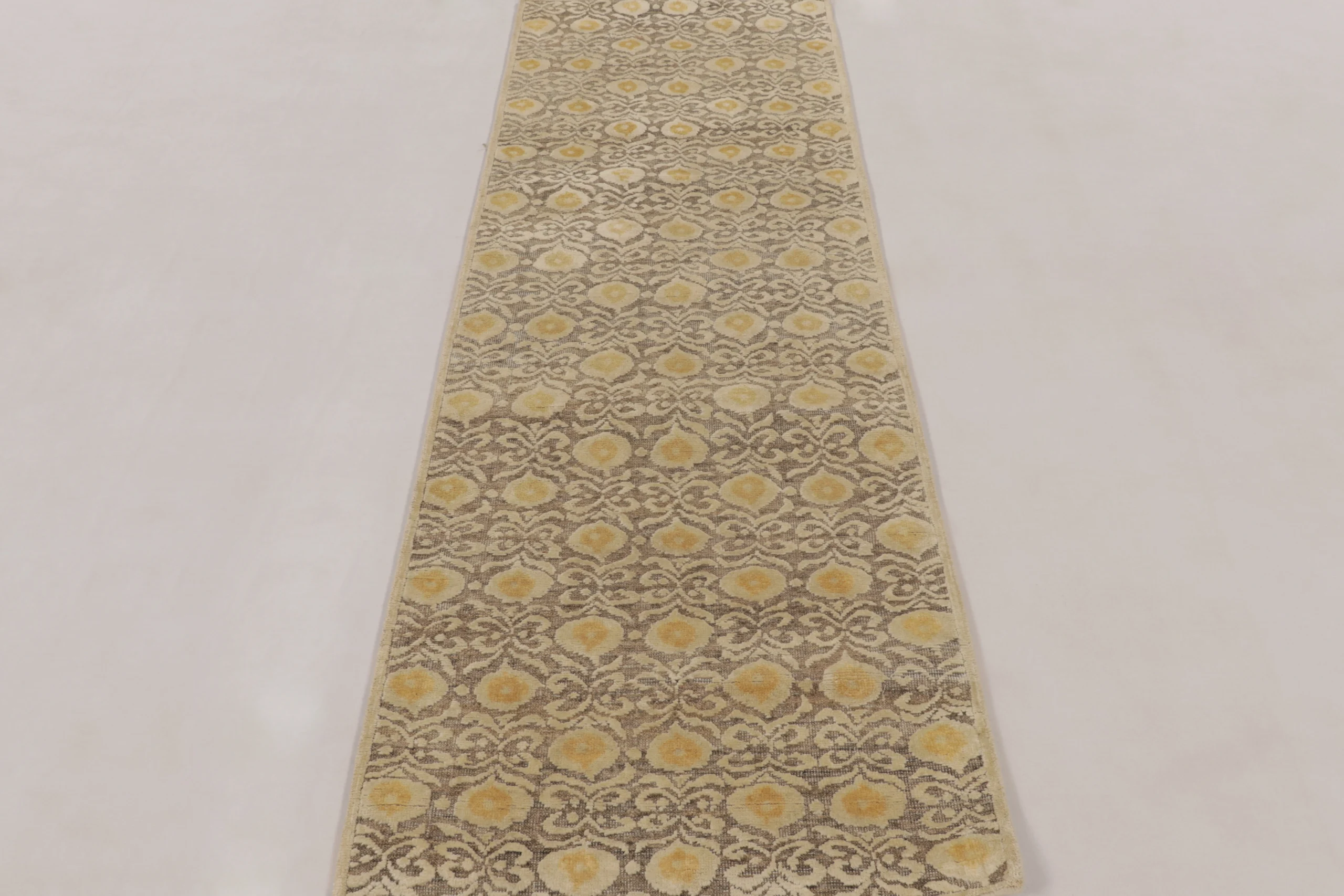 Block Print Geometric Runner