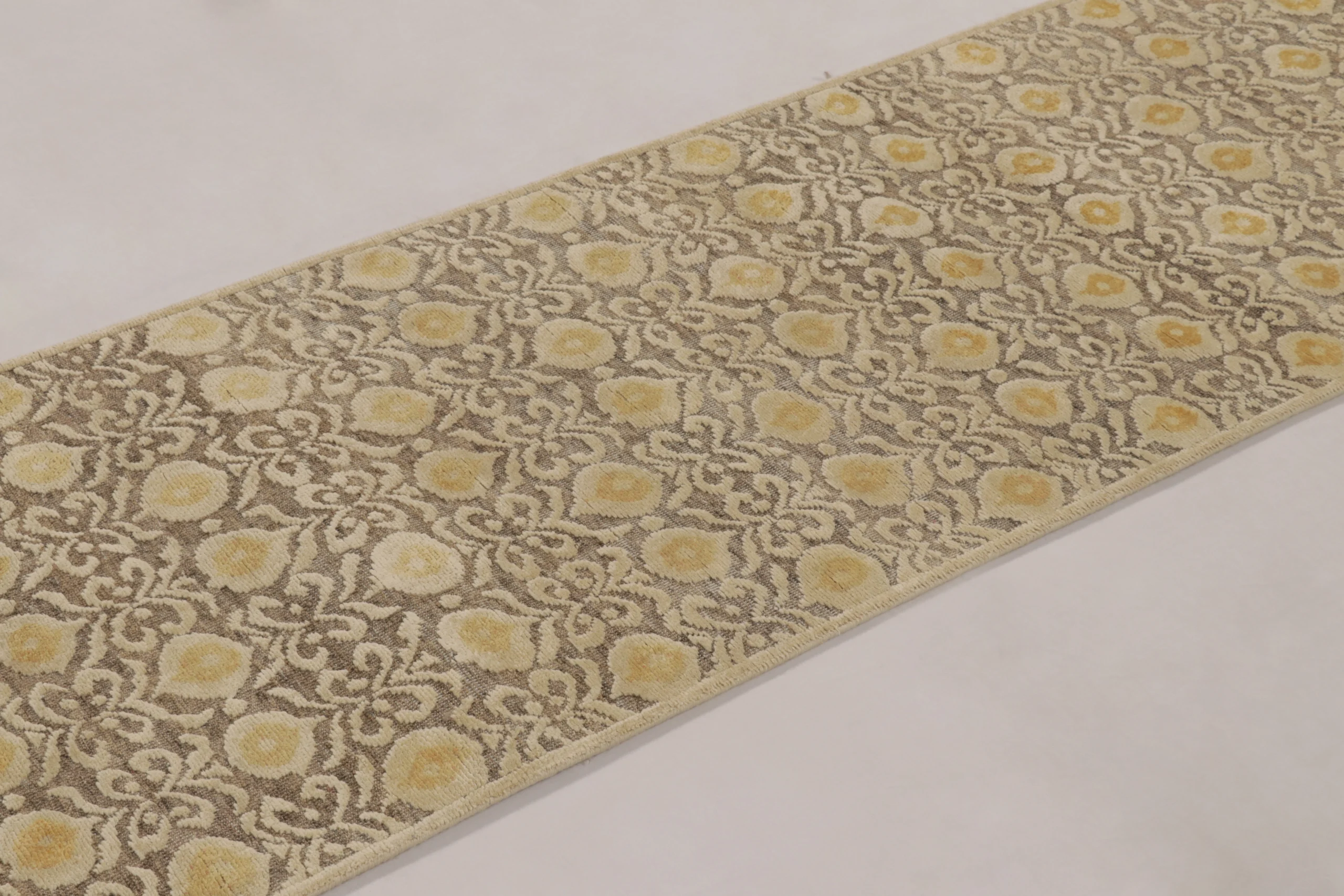 Block Print Geometric Runner