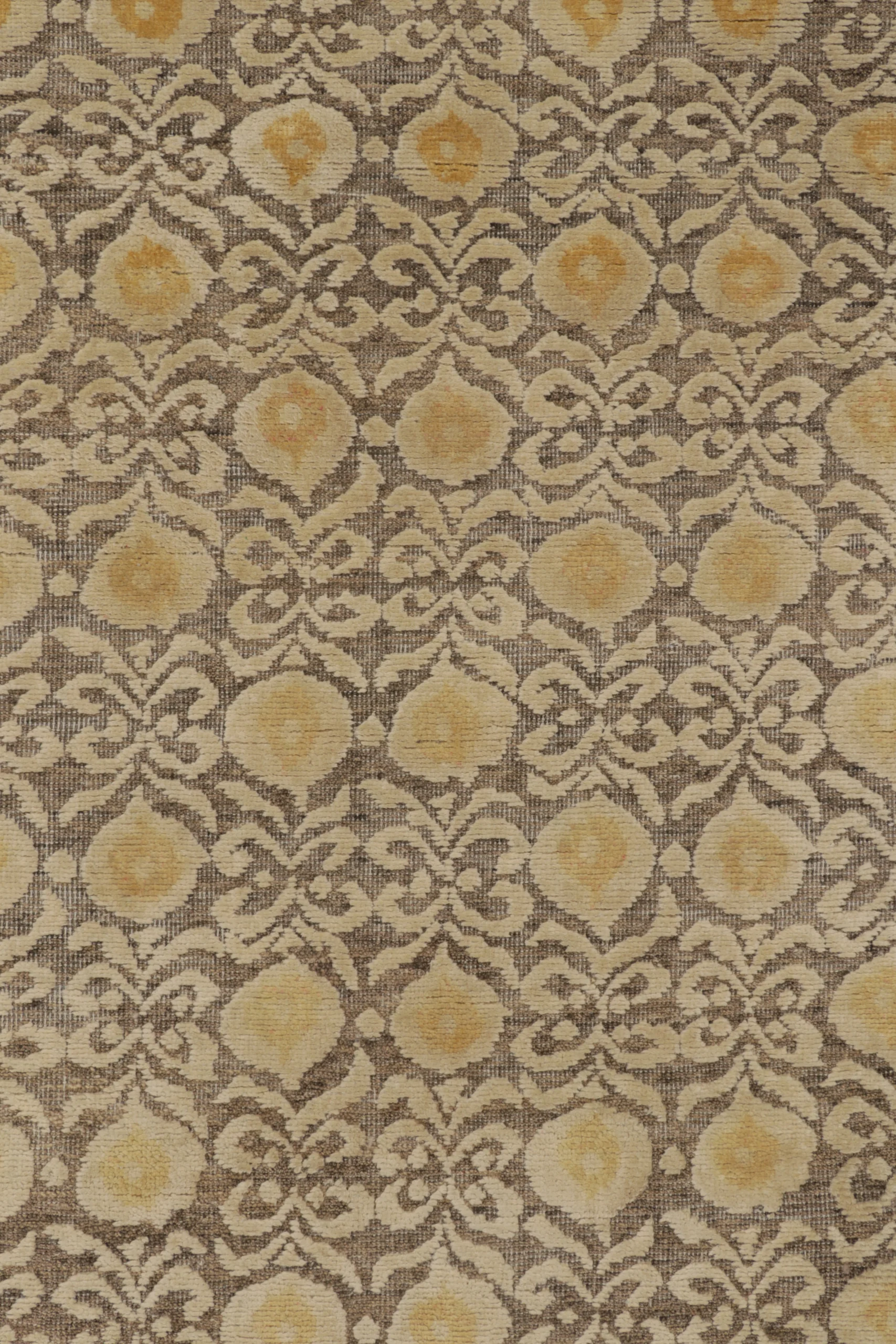 Block Print Geometric Runner