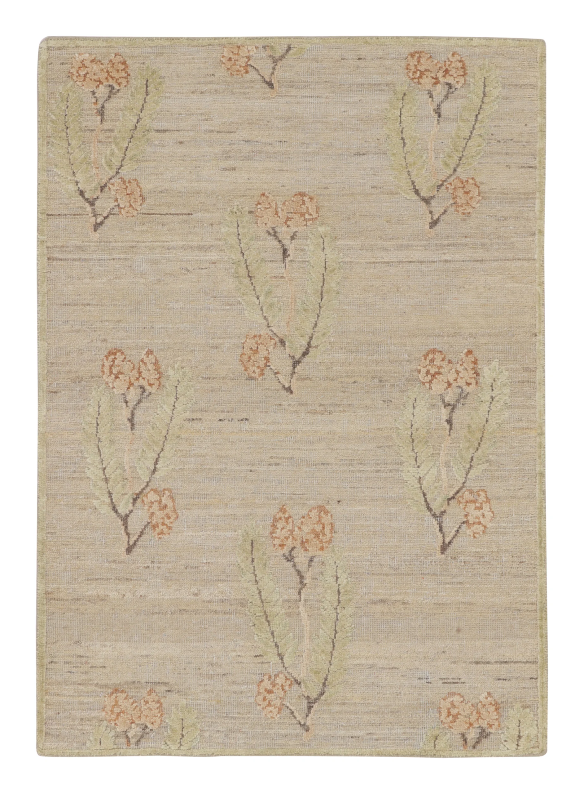 Block Print Floral Rug