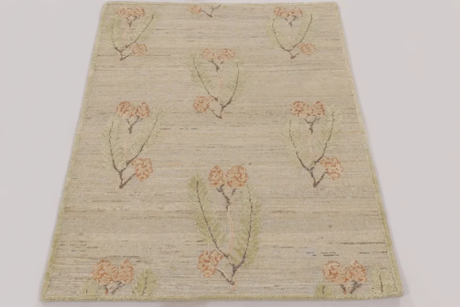 Block Print Floral Rug