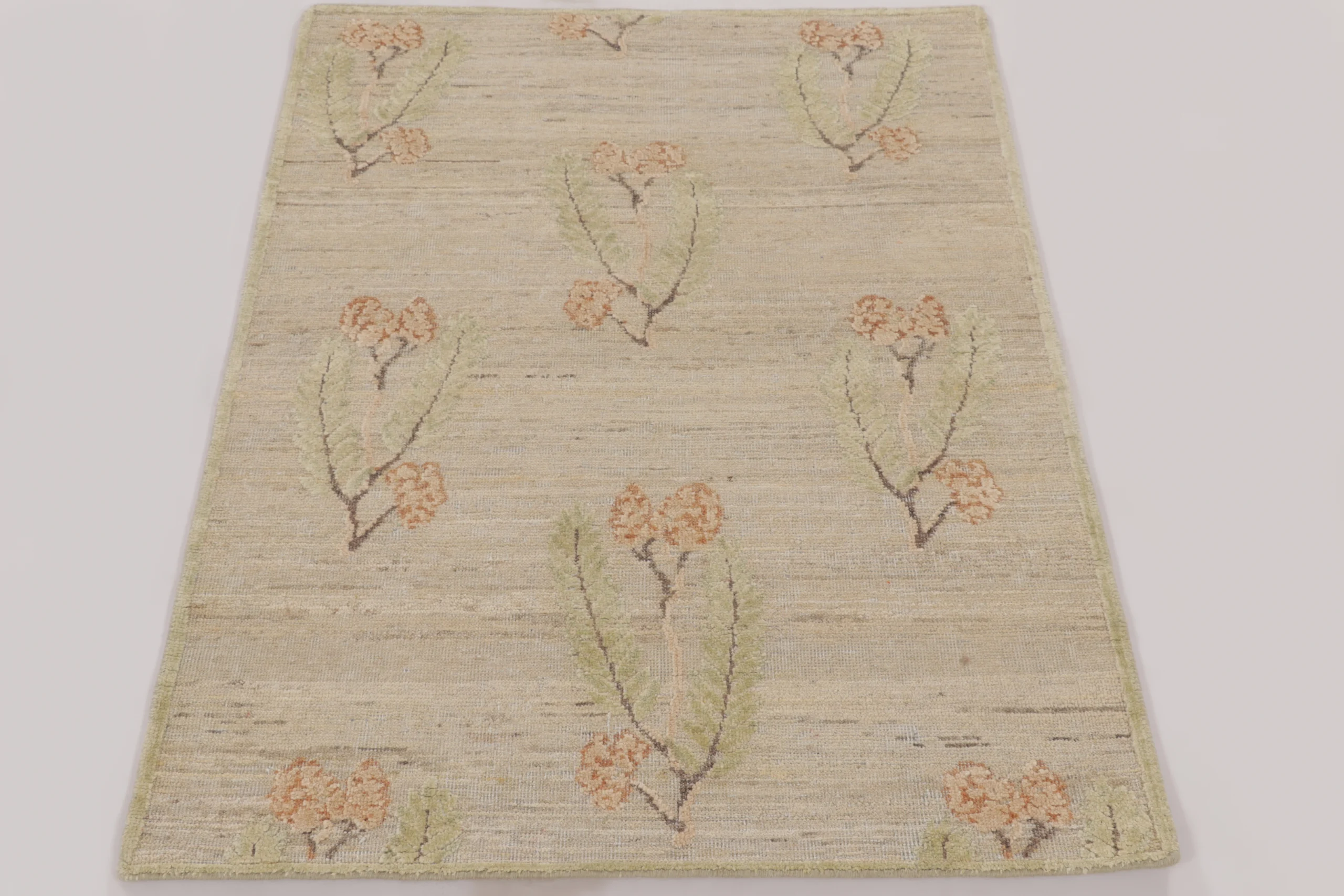 Block Print Floral Rug