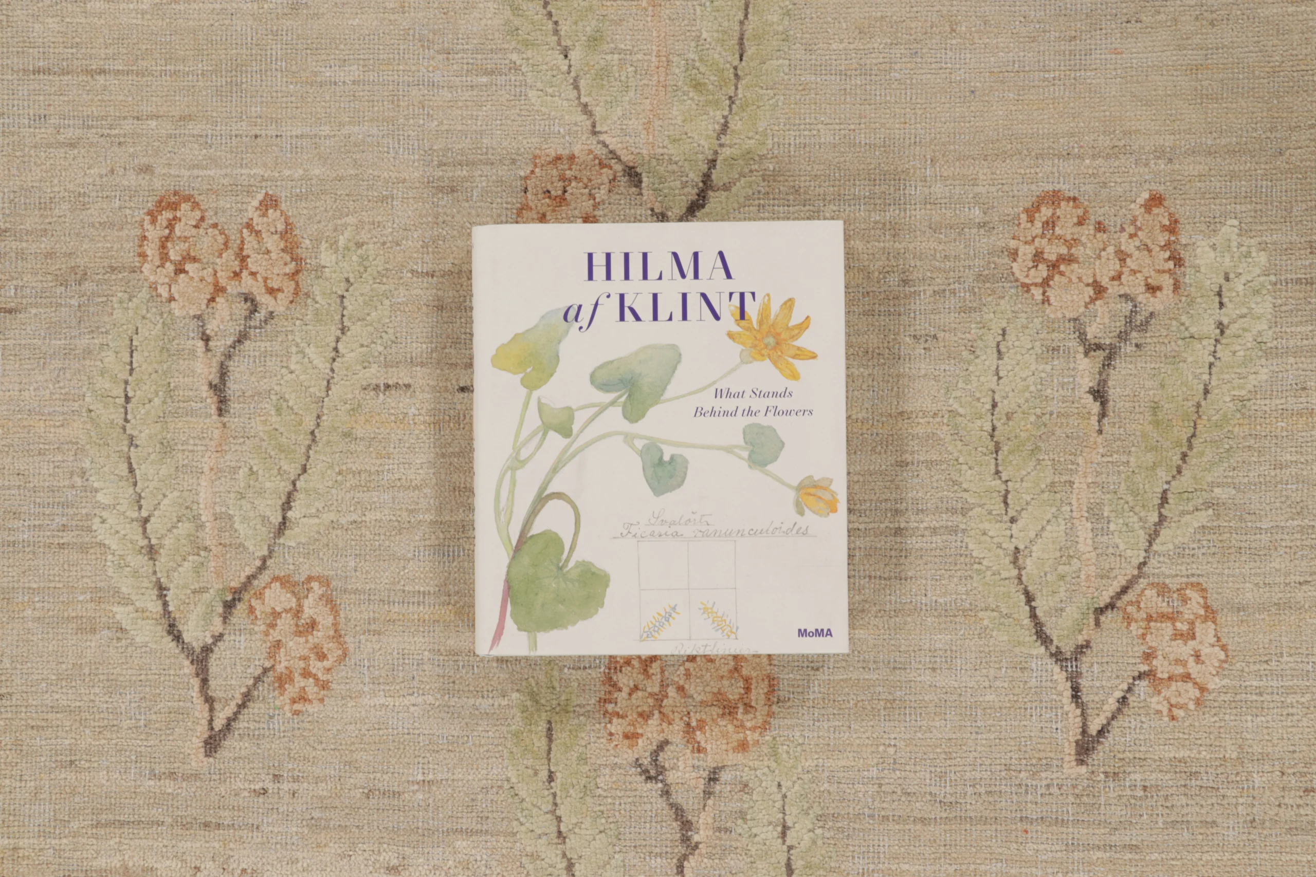Block Print Floral Rug