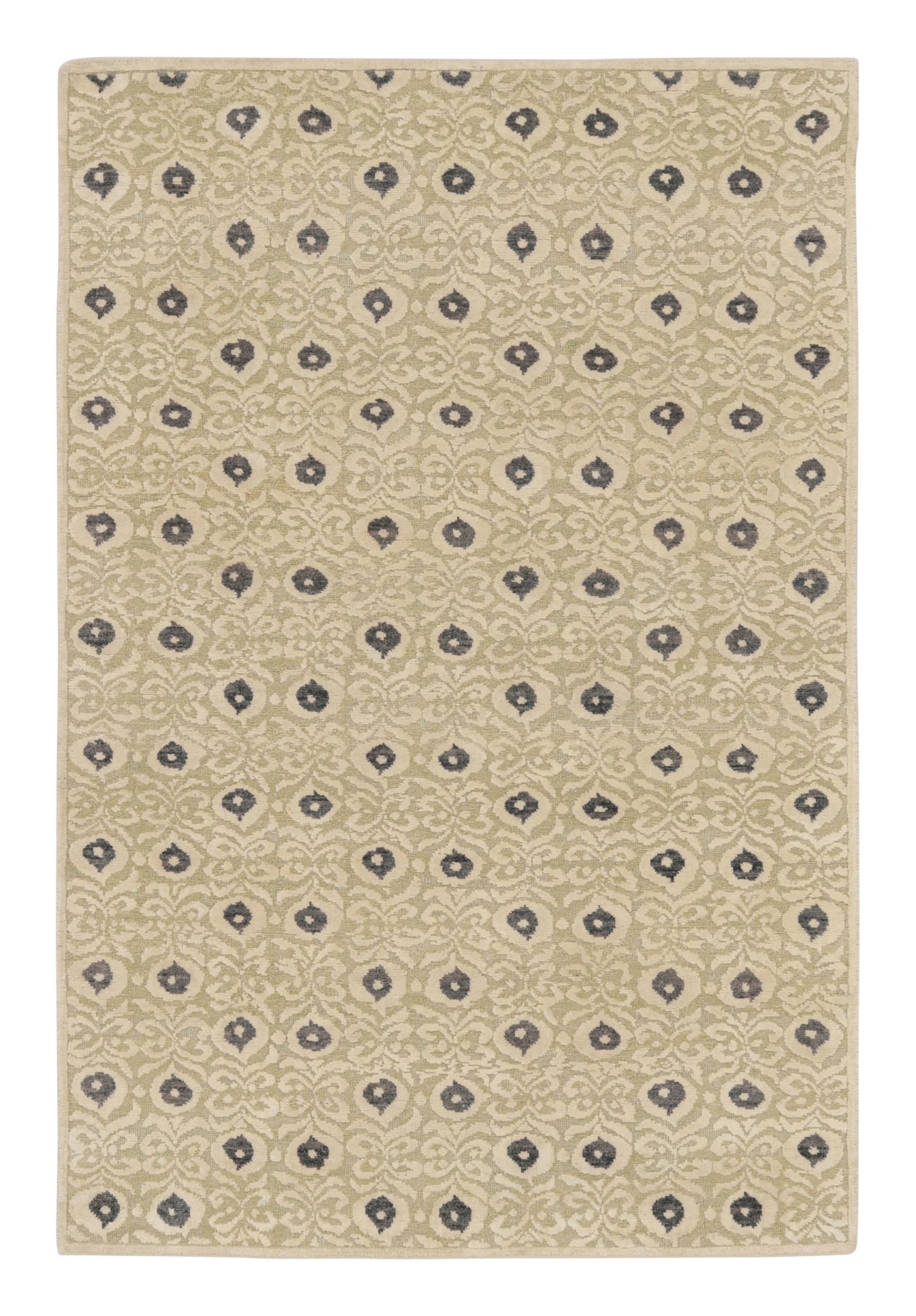 Block Print Floral Rug