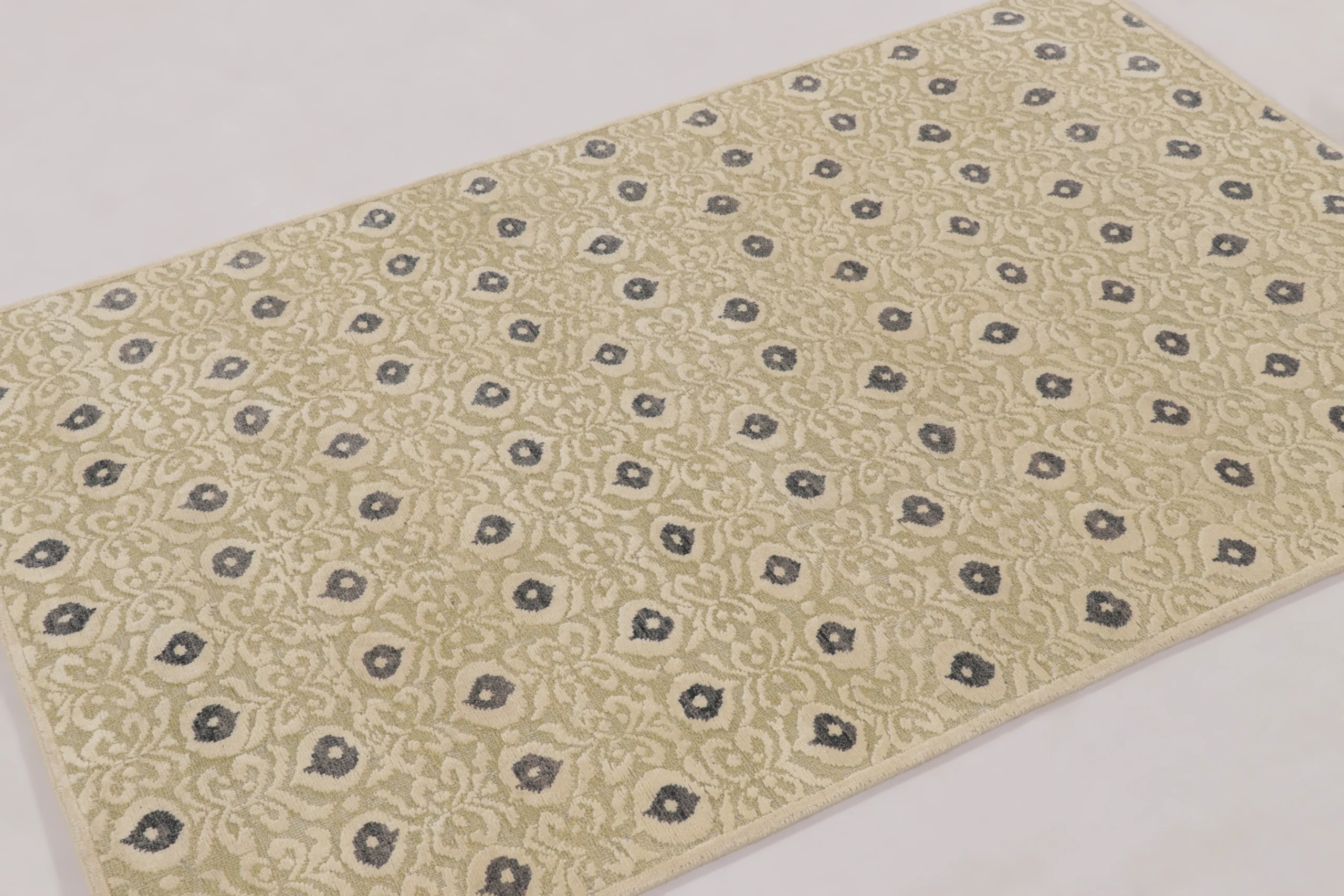 Block Print Floral Rug