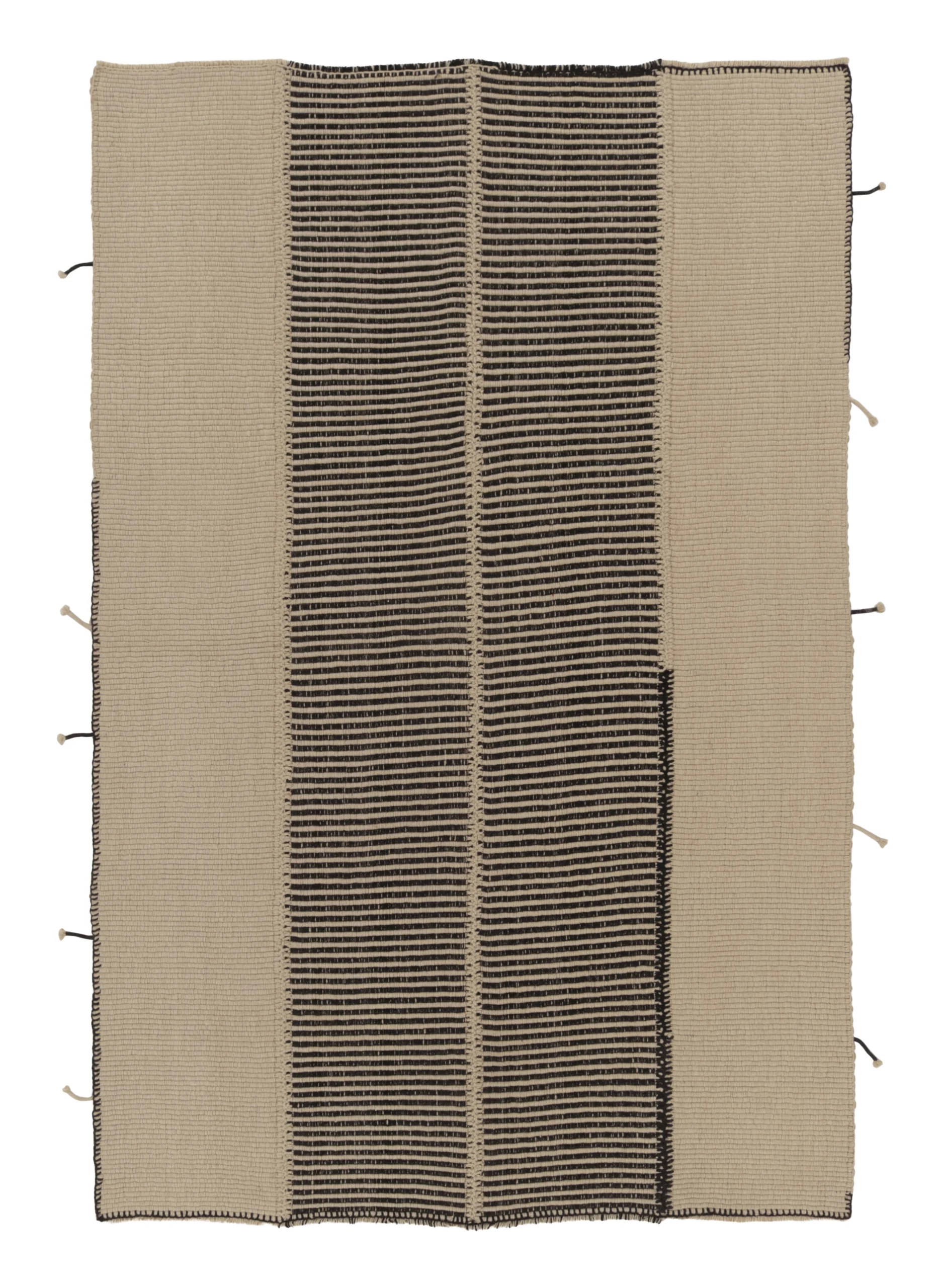 Contemporary Striped Kilim