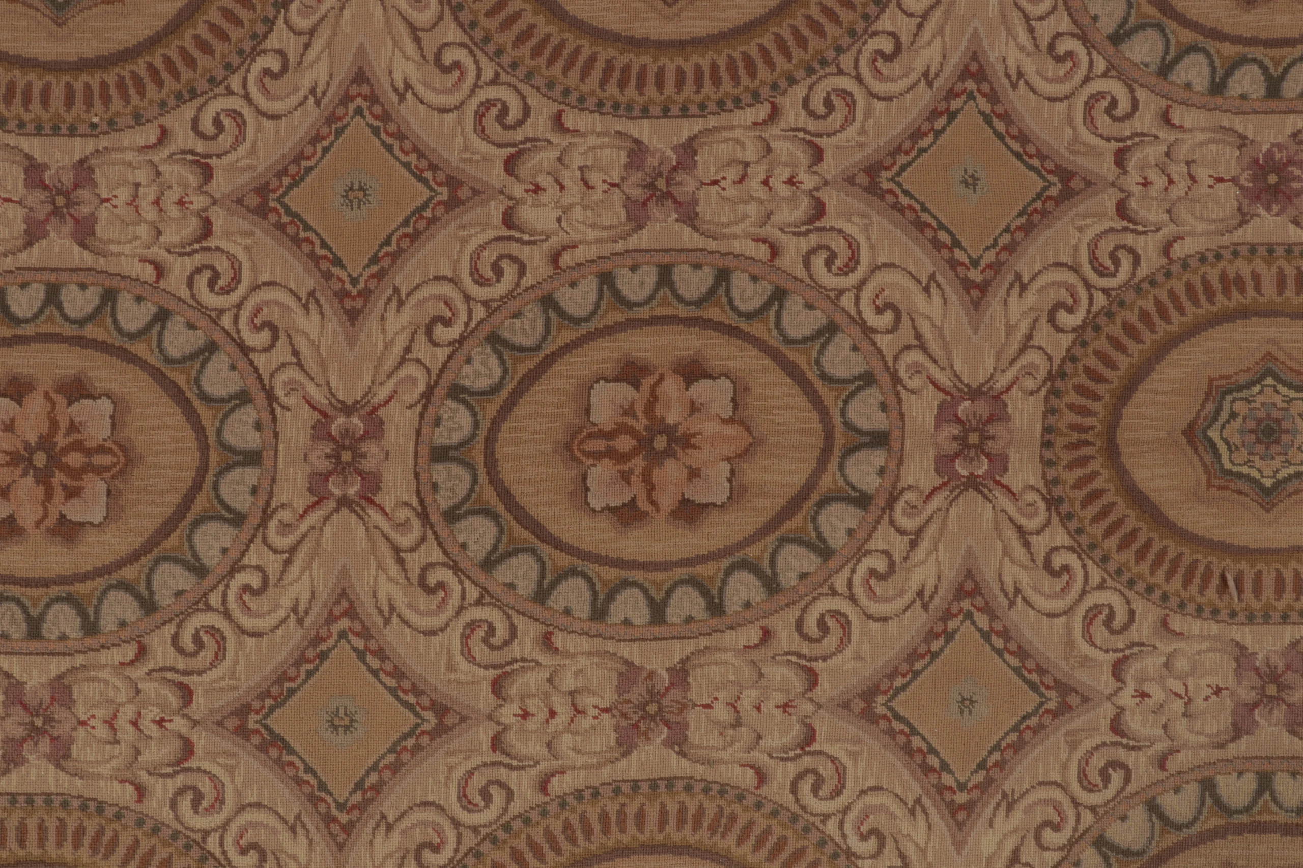 Vintage Aubusson Needlepoint Rug
