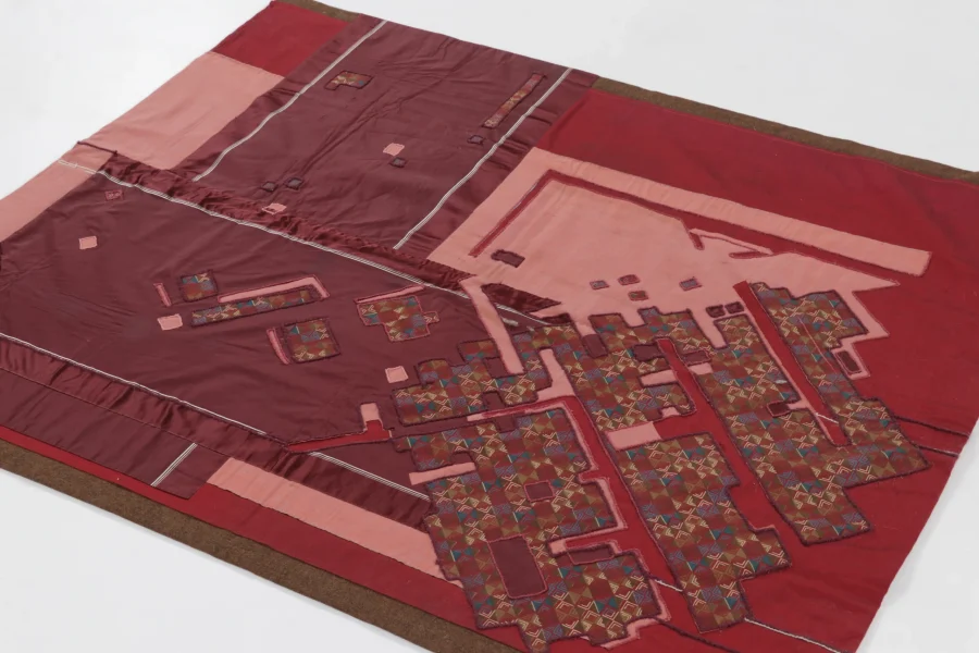 Contemporary Patchwork Tapestry
