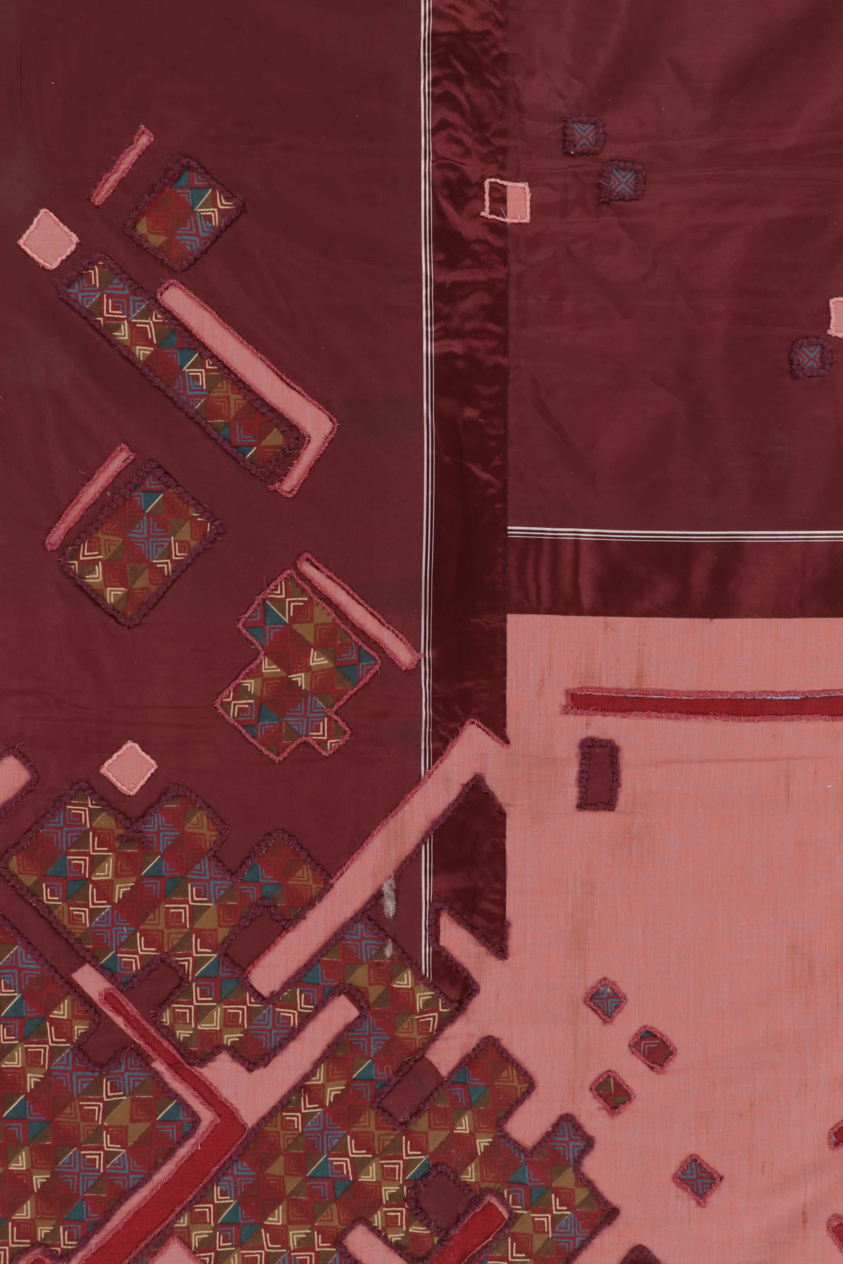 Contemporary Patchwork Tapestry