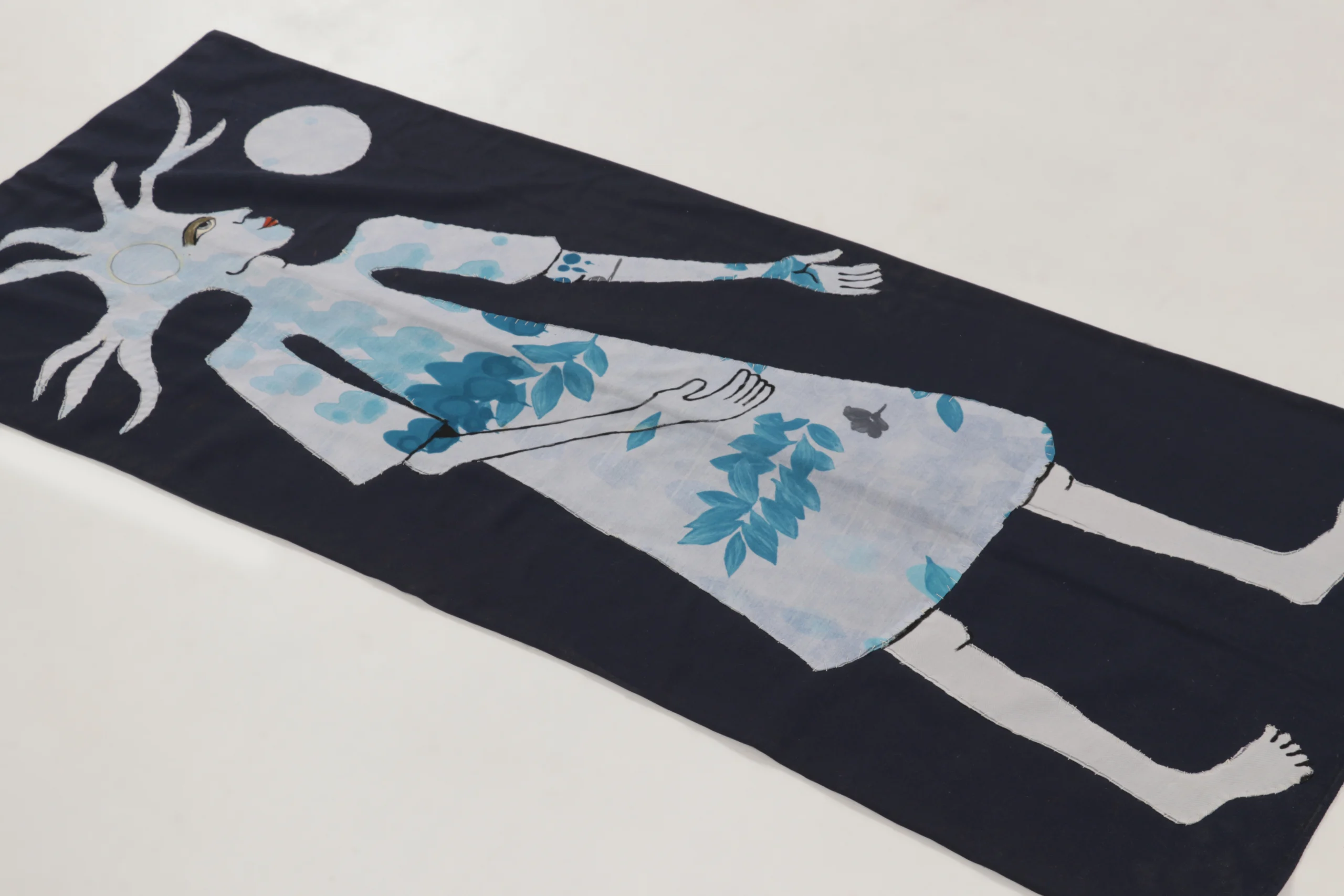Contemporary African Runner Tapestry