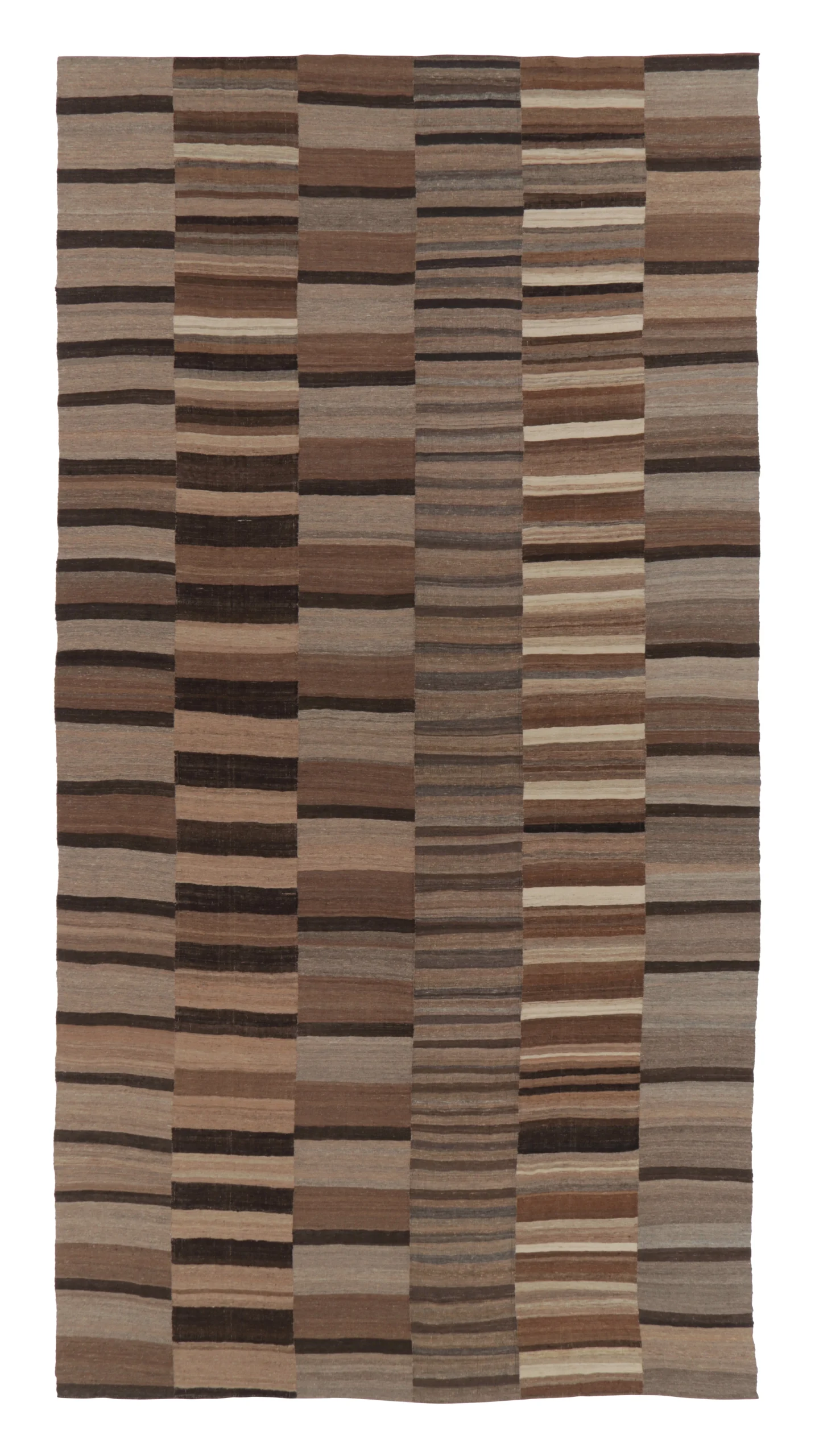 Oversized Vintage Mazandaran Kilim Runner