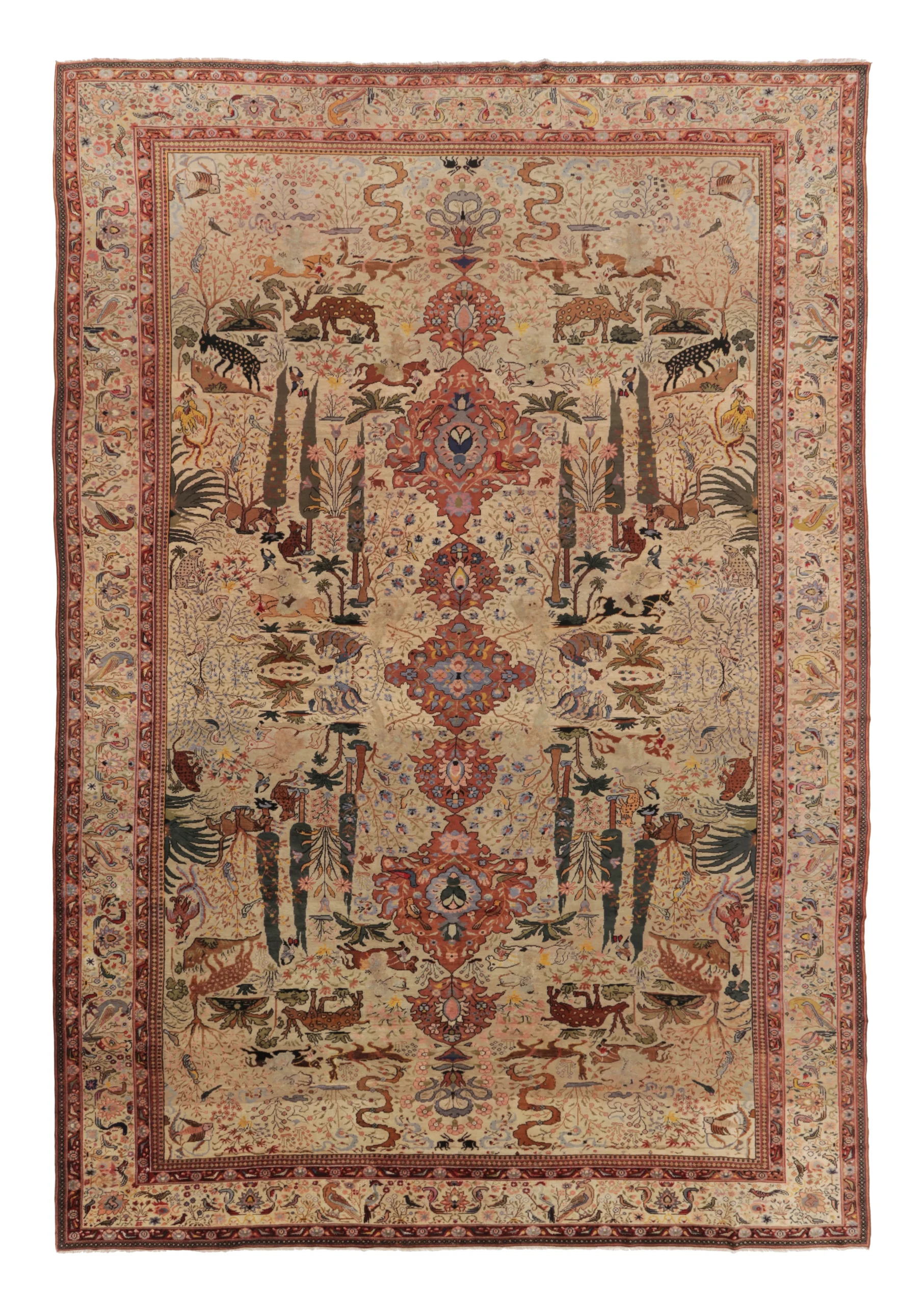 Oversized Antique European Rug