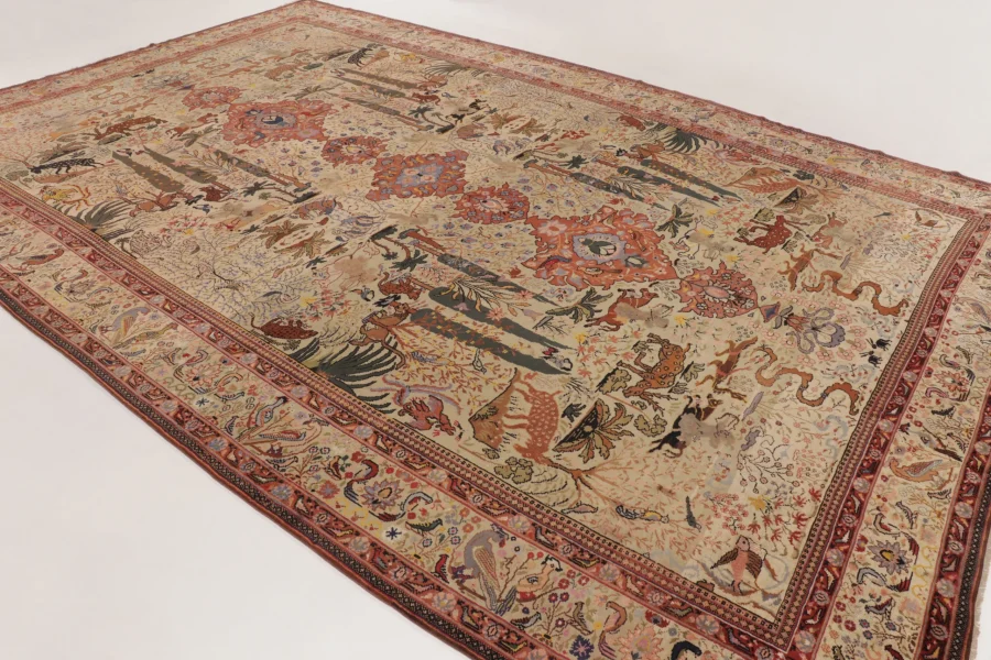Oversized Antique European Rug