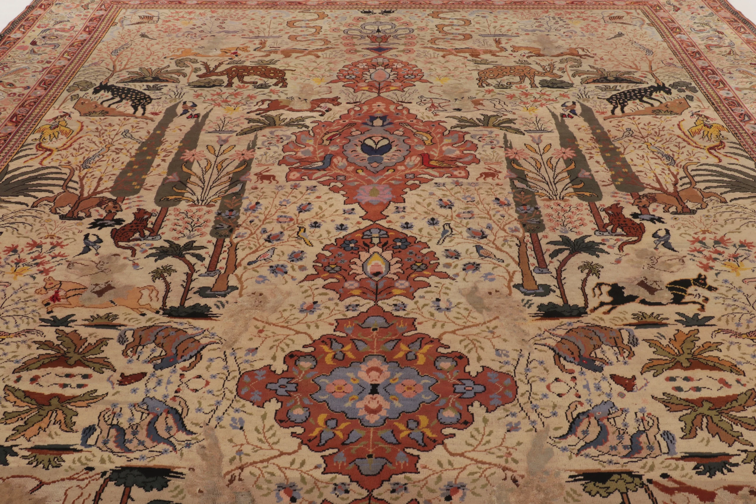 Oversized Antique European Rug