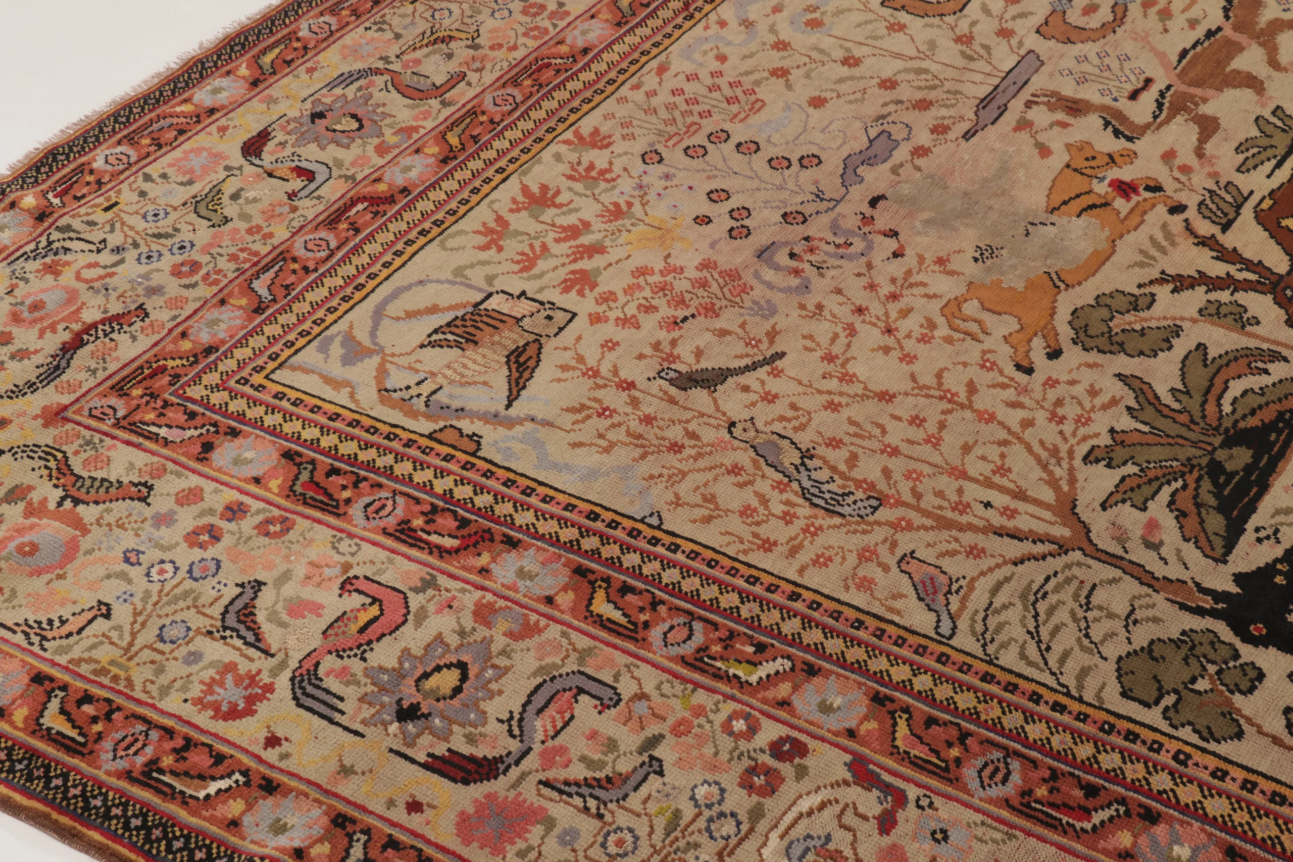 Oversized Antique European Rug