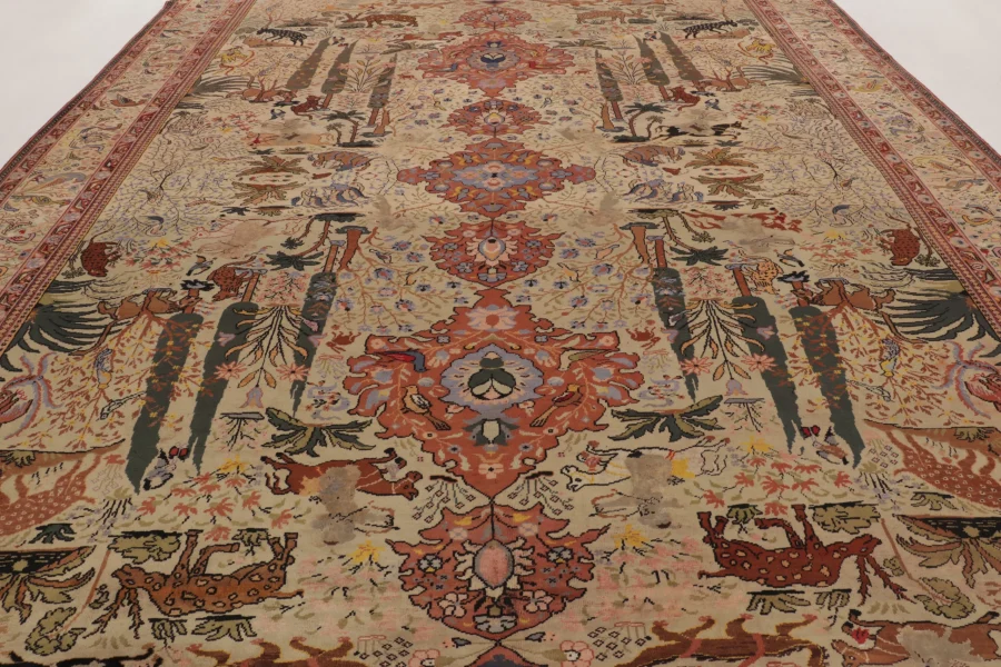 Oversized Antique European Rug