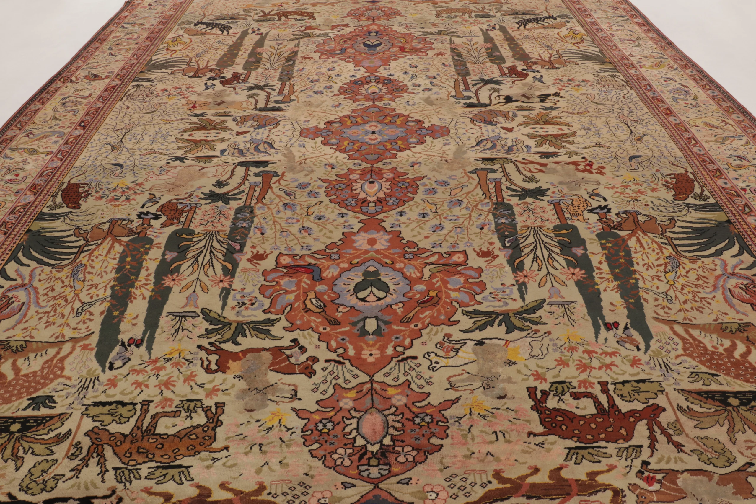 Oversized Antique European Rug