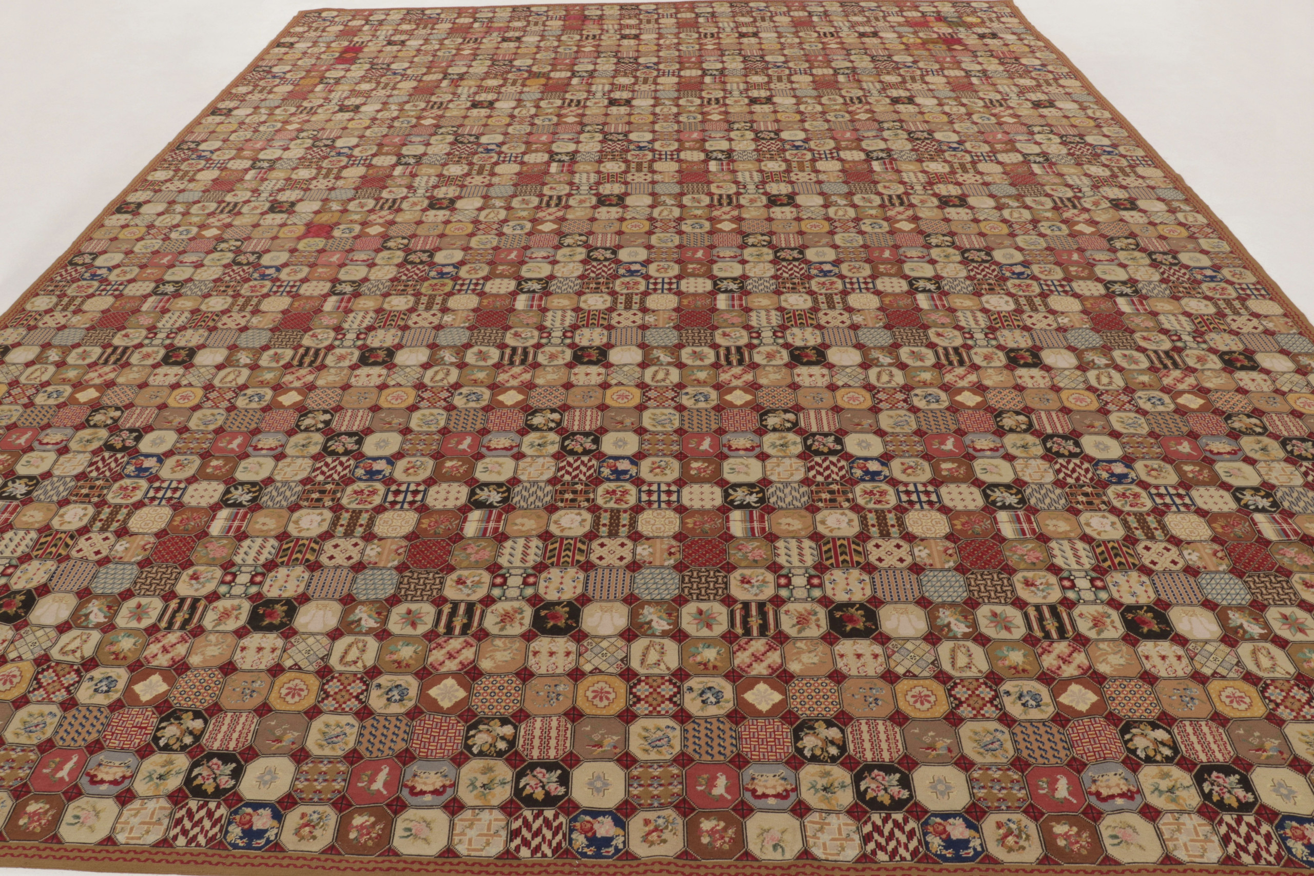 Oversized Vintage Turkish Kilim