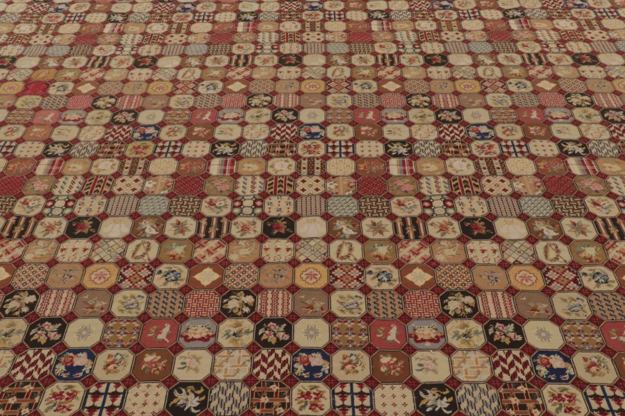 Oversized Vintage Turkish Kilim