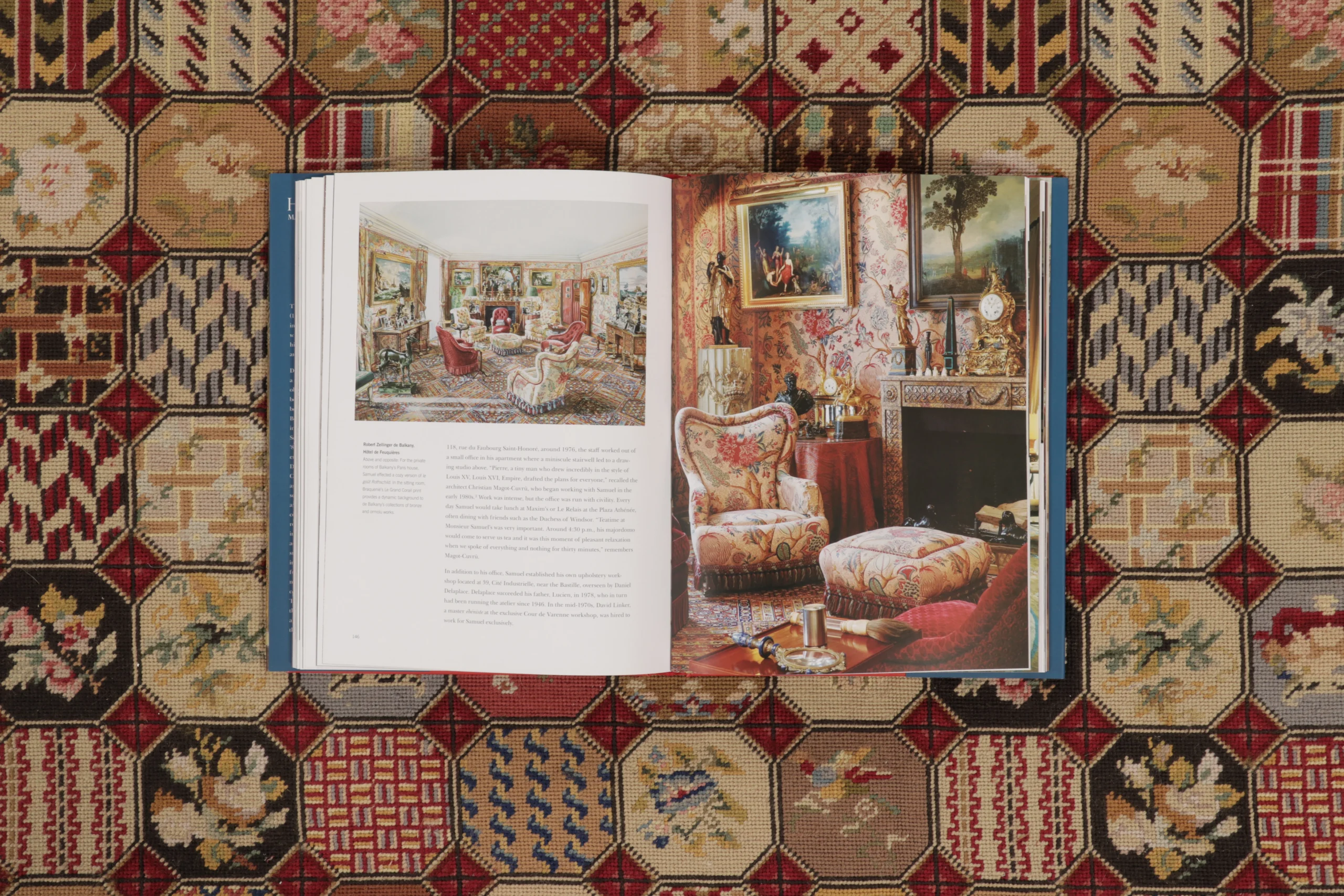 Oversized Vintage Turkish Kilim
