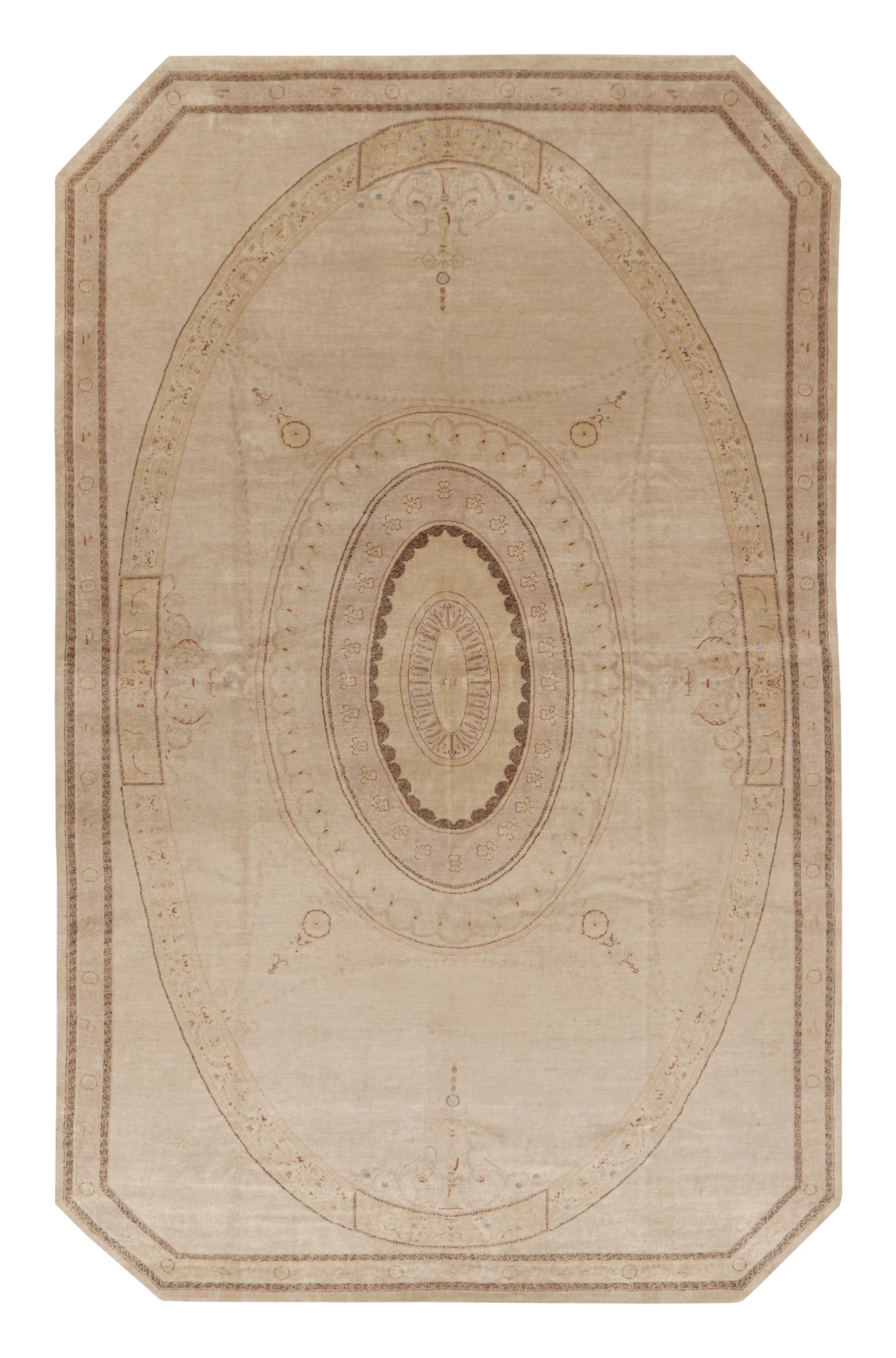 Oversized French Savonnerie Homage Rug