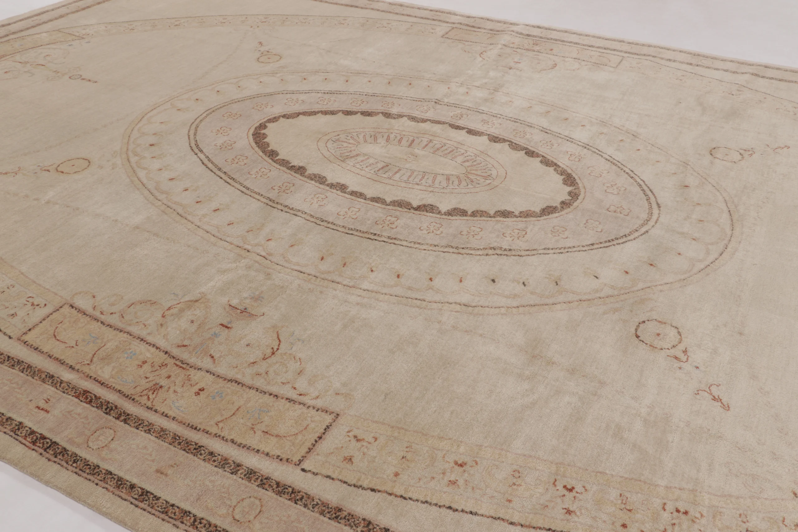 Oversized French Savonnerie Homage Rug