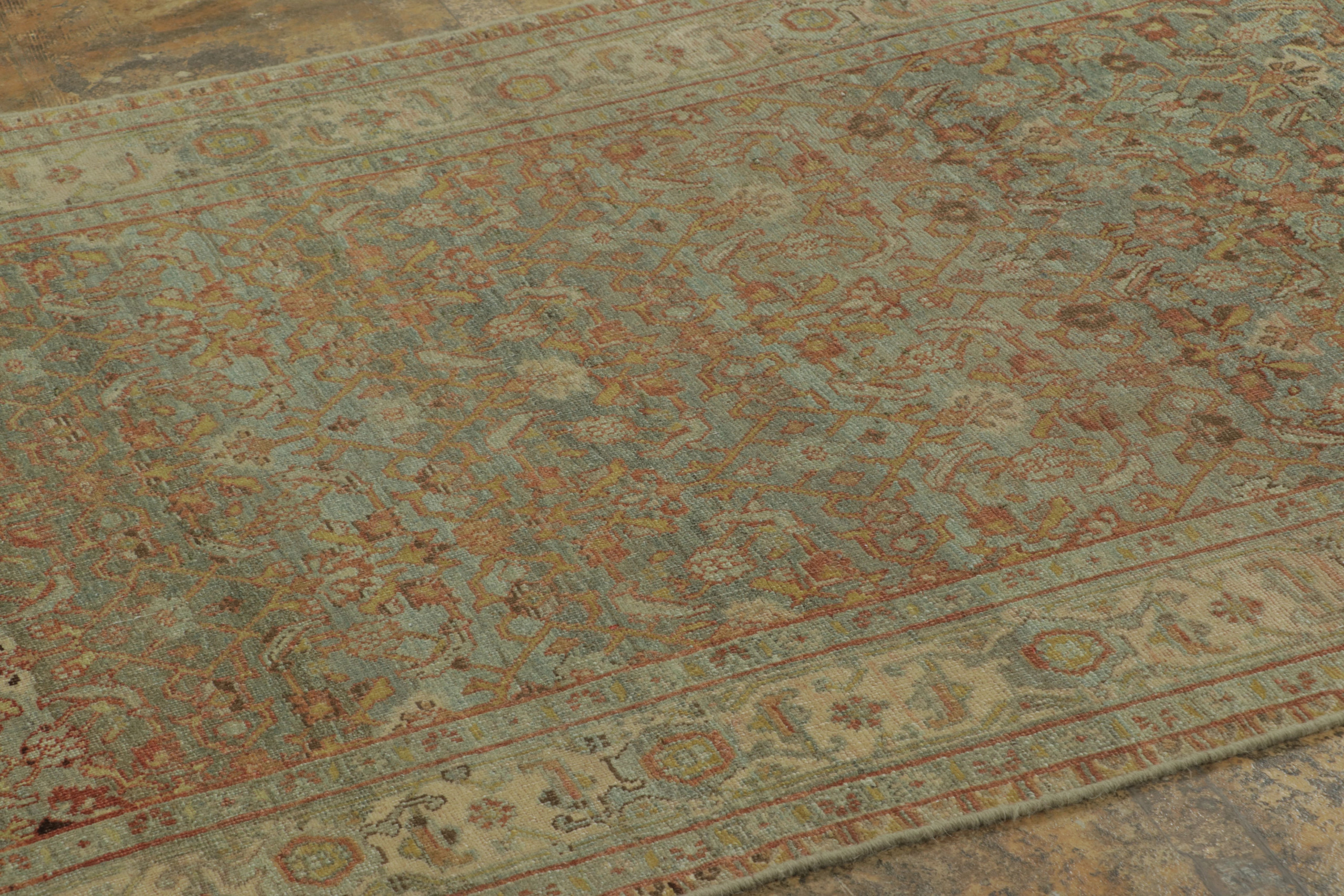 Antique Persian Bidjar Runner
